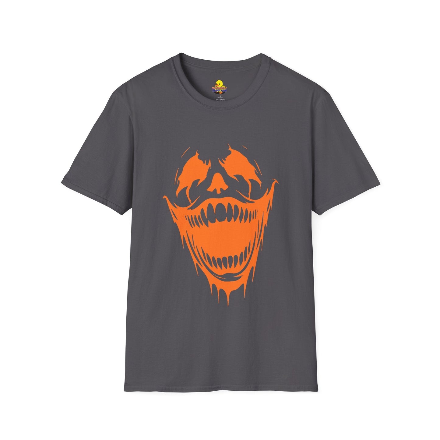 Halloween Vibe Unisex Softstyle T-Shirt, Spooky T-Shirt, Graphic Tee, Costume Party Shirt, Gift for Halloween Lovers Printify
