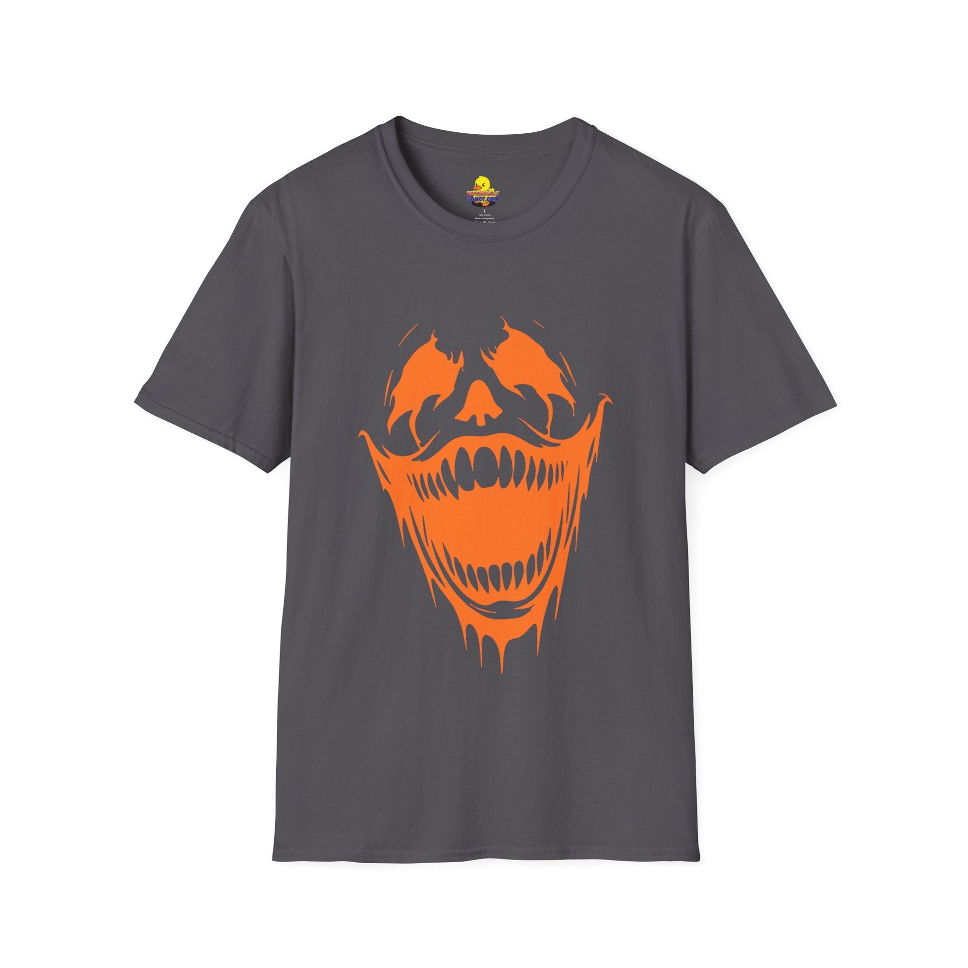 Halloween Vibe Unisex Softstyle T-Shirt, Spooky T-Shirt, Graphic Tee, Costume Party Shirt, Gift for Halloween Lovers Printify