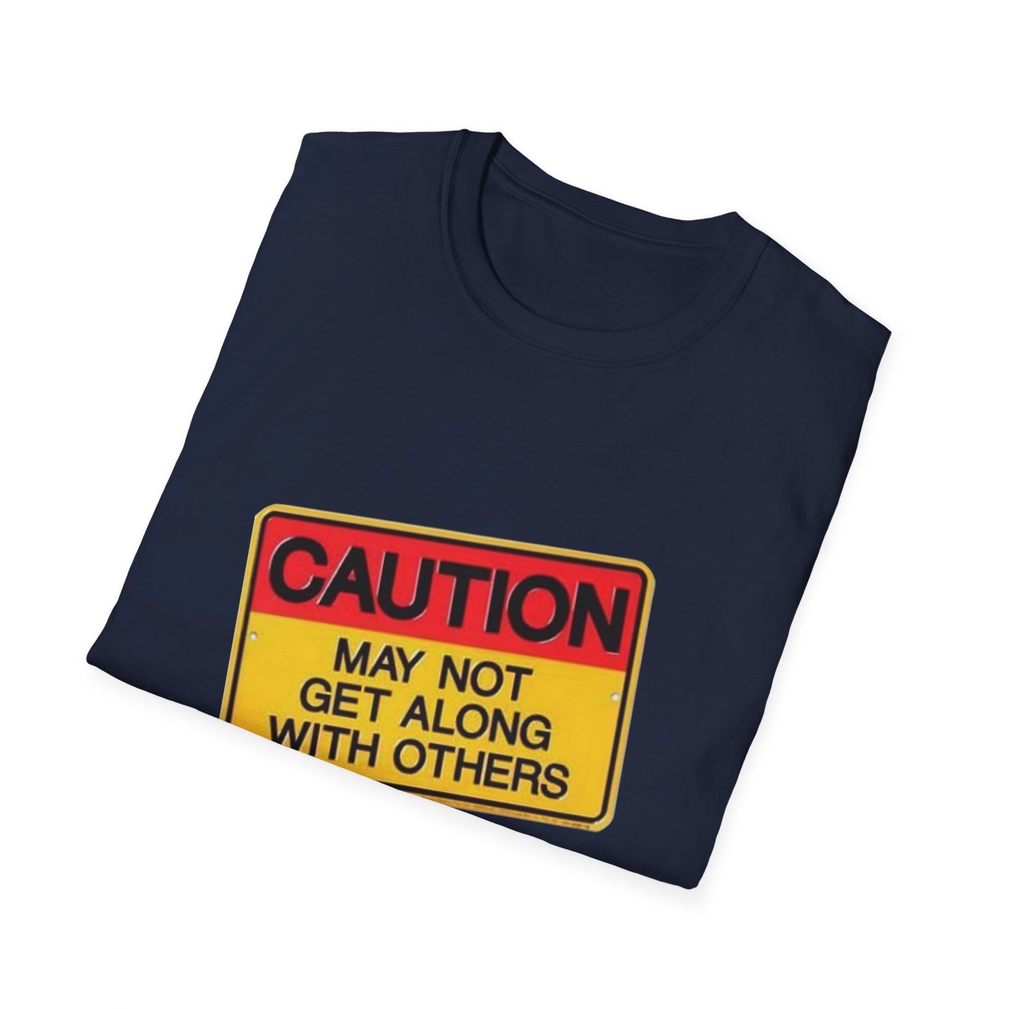 Caution T-Shirt Printify