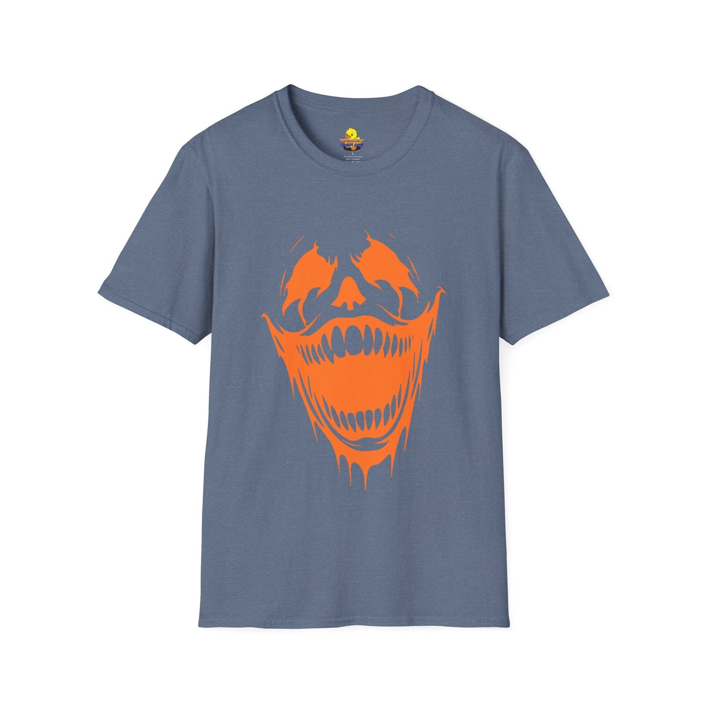 Halloween Vibe Unisex Softstyle T-Shirt, Spooky T-Shirt, Graphic Tee, Costume Party Shirt, Gift for Halloween Lovers Printify