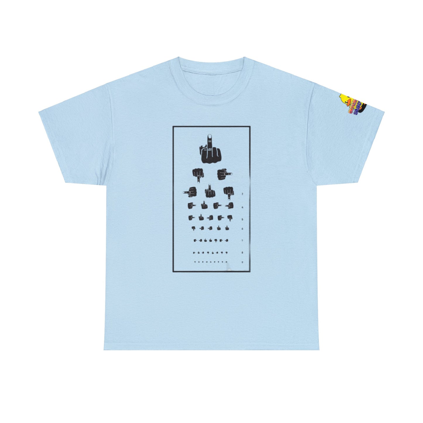 Eye Chart Tee Printify