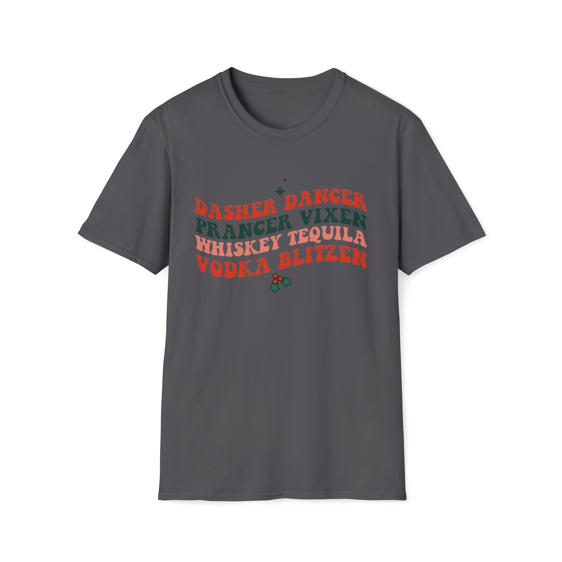 Vodka, Blitzen T-Shirt Printify