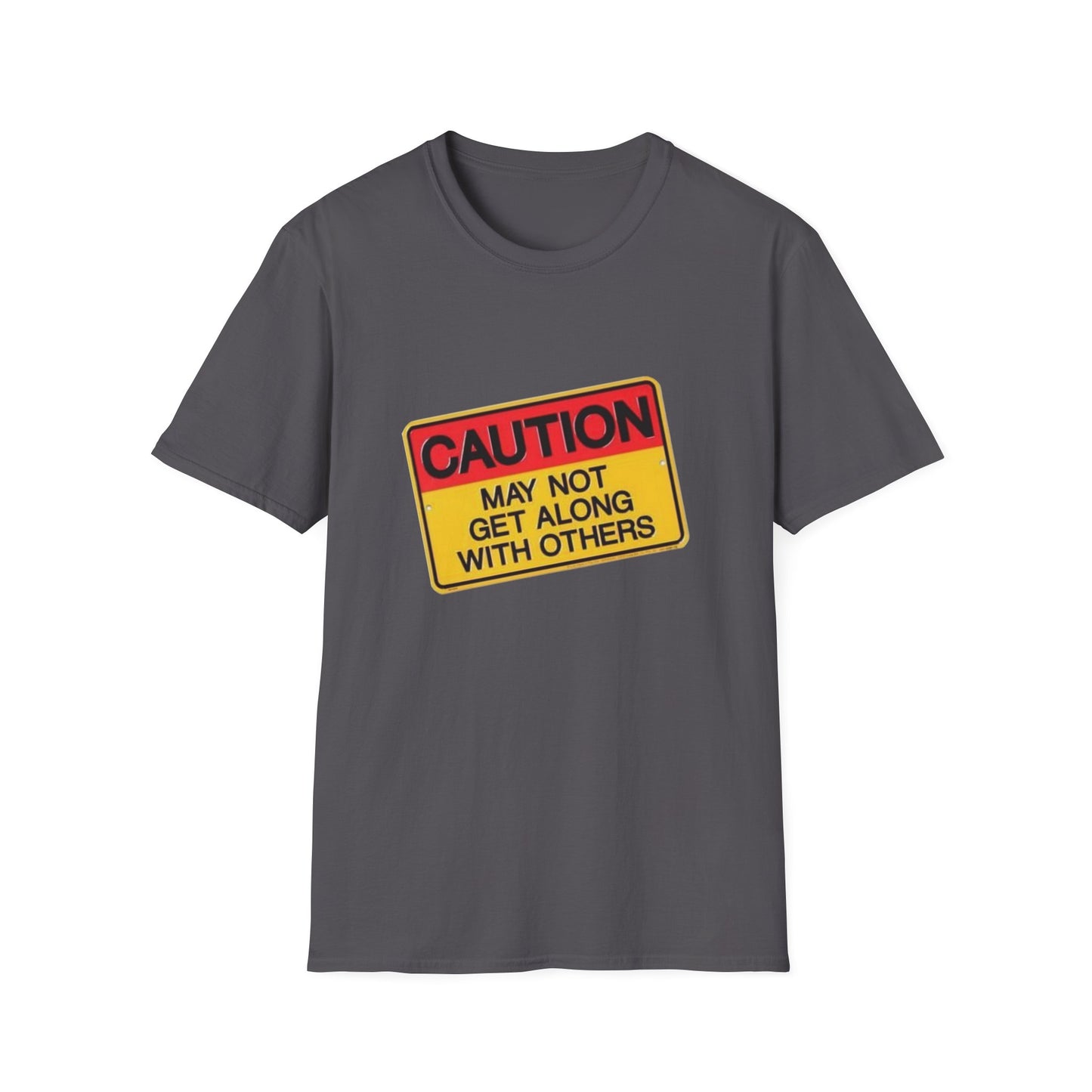 Caution T-Shirt Printify