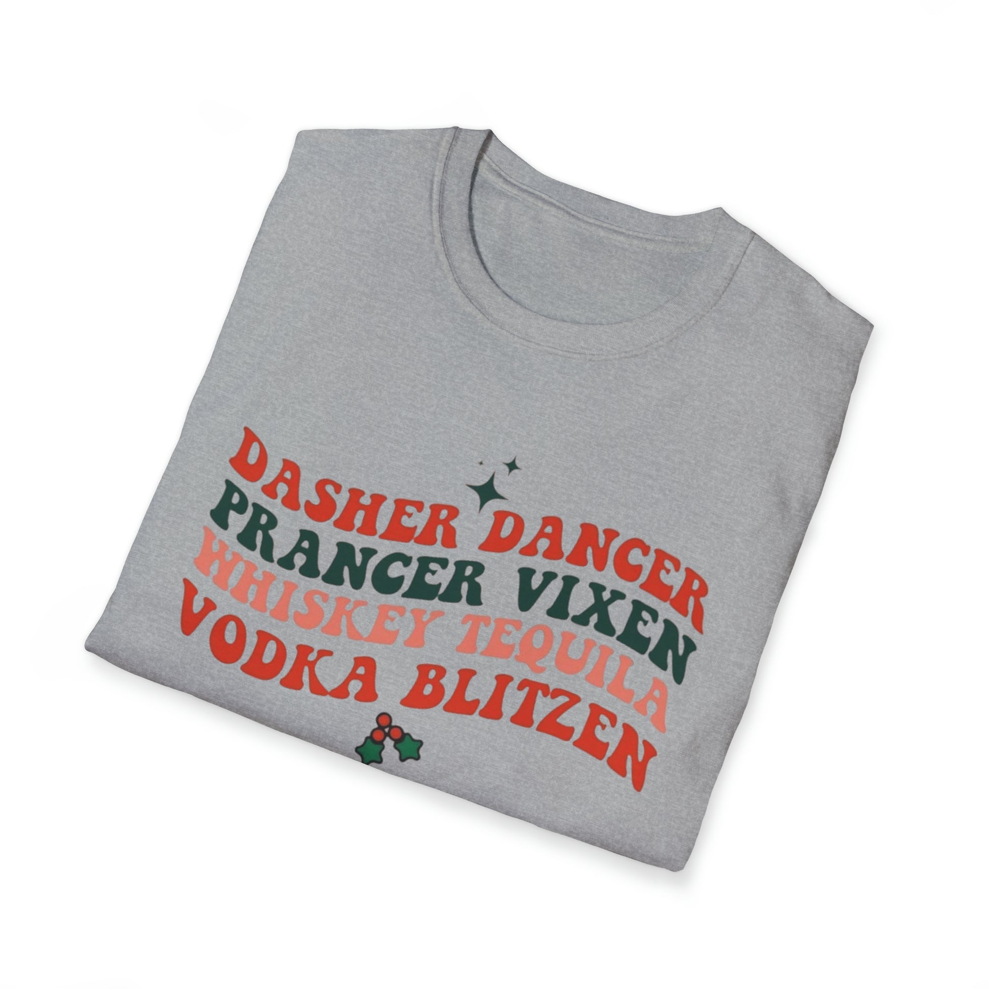 Vodka, Blitzen T-Shirt Printify