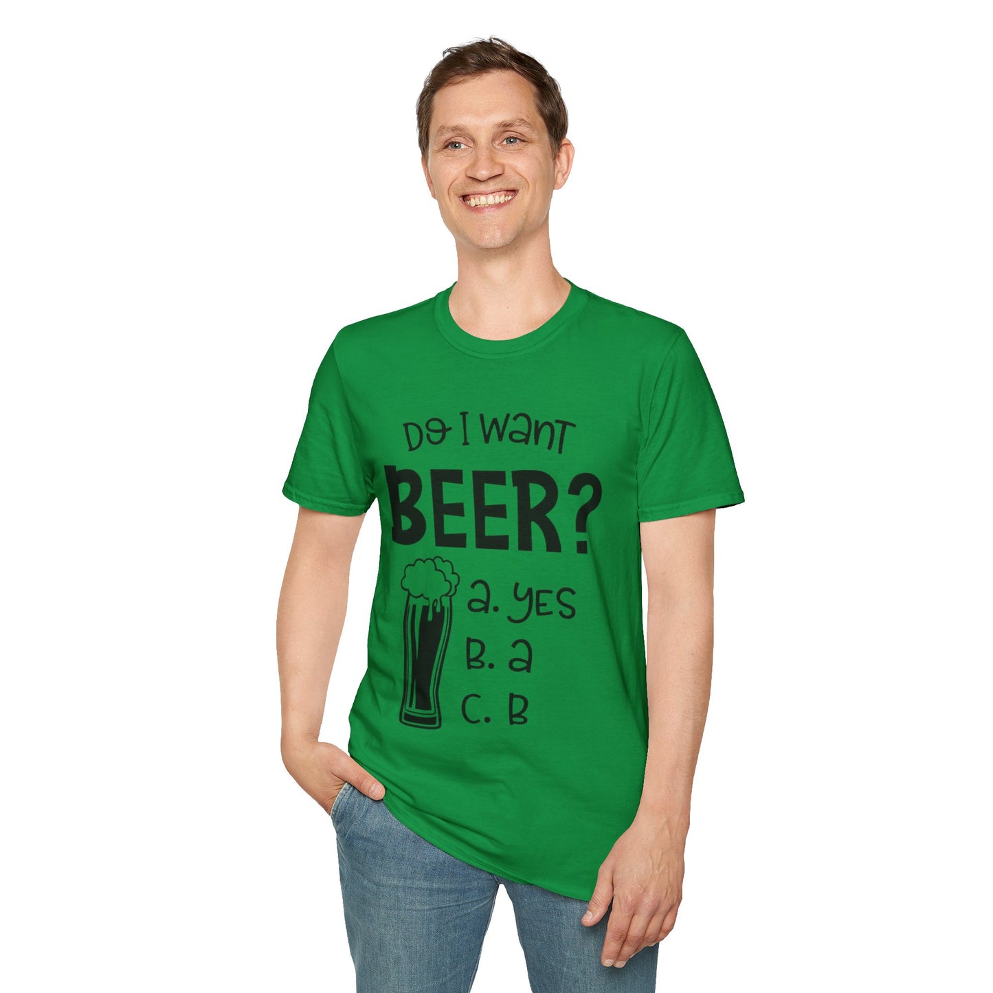 Beer T-Shirt Printify