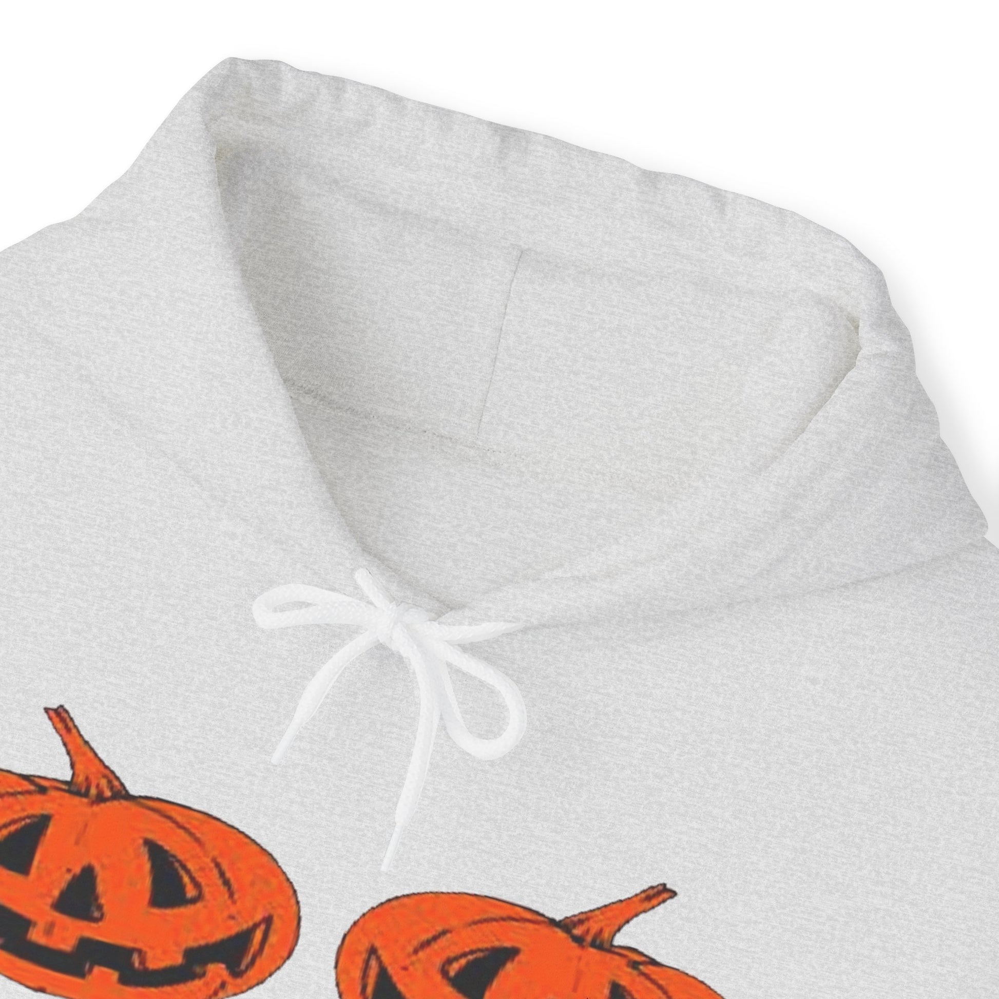 Stop Staring at My Pumpkins Hooded Sweatshirt Printify