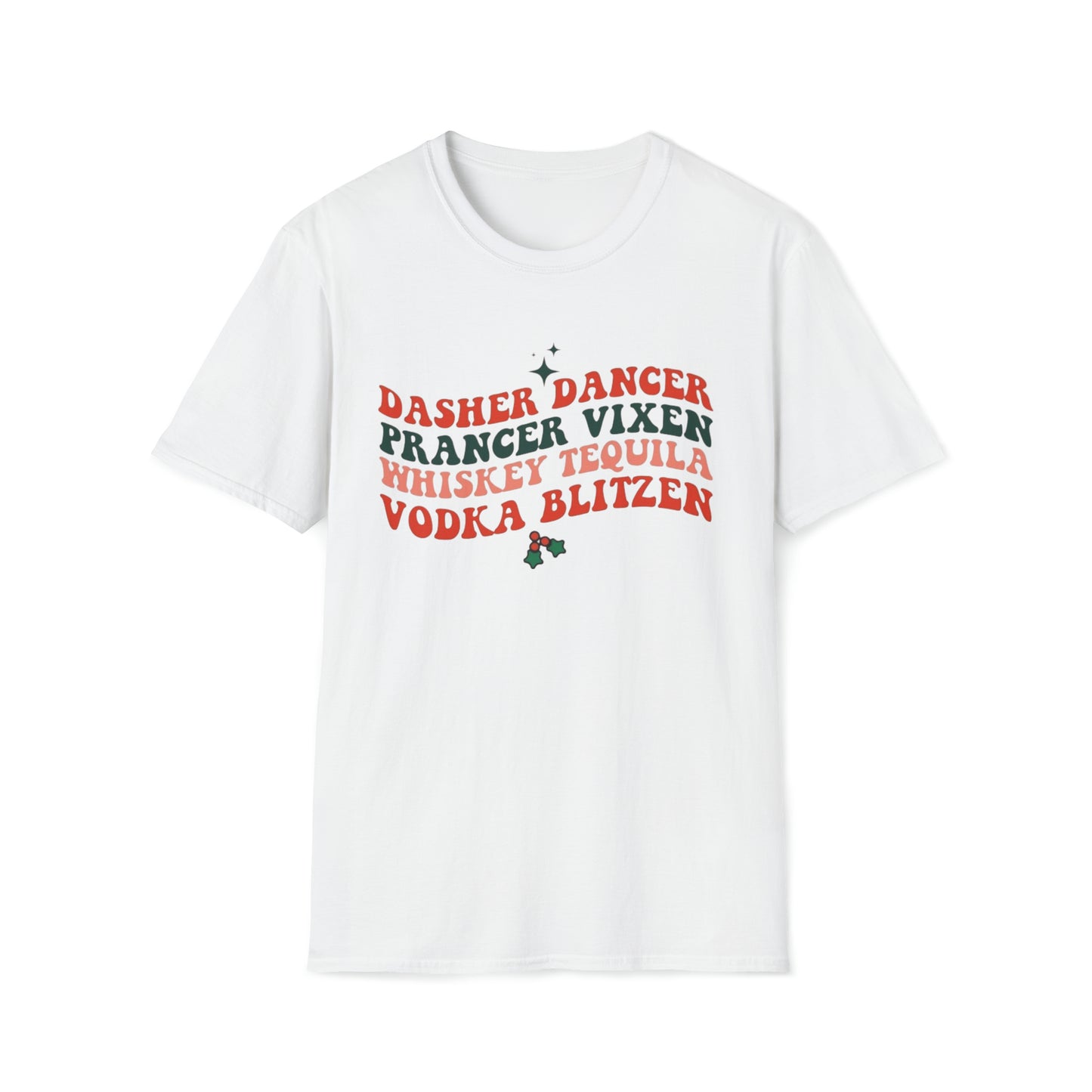 Vodka, Blitzen T-Shirt Printify
