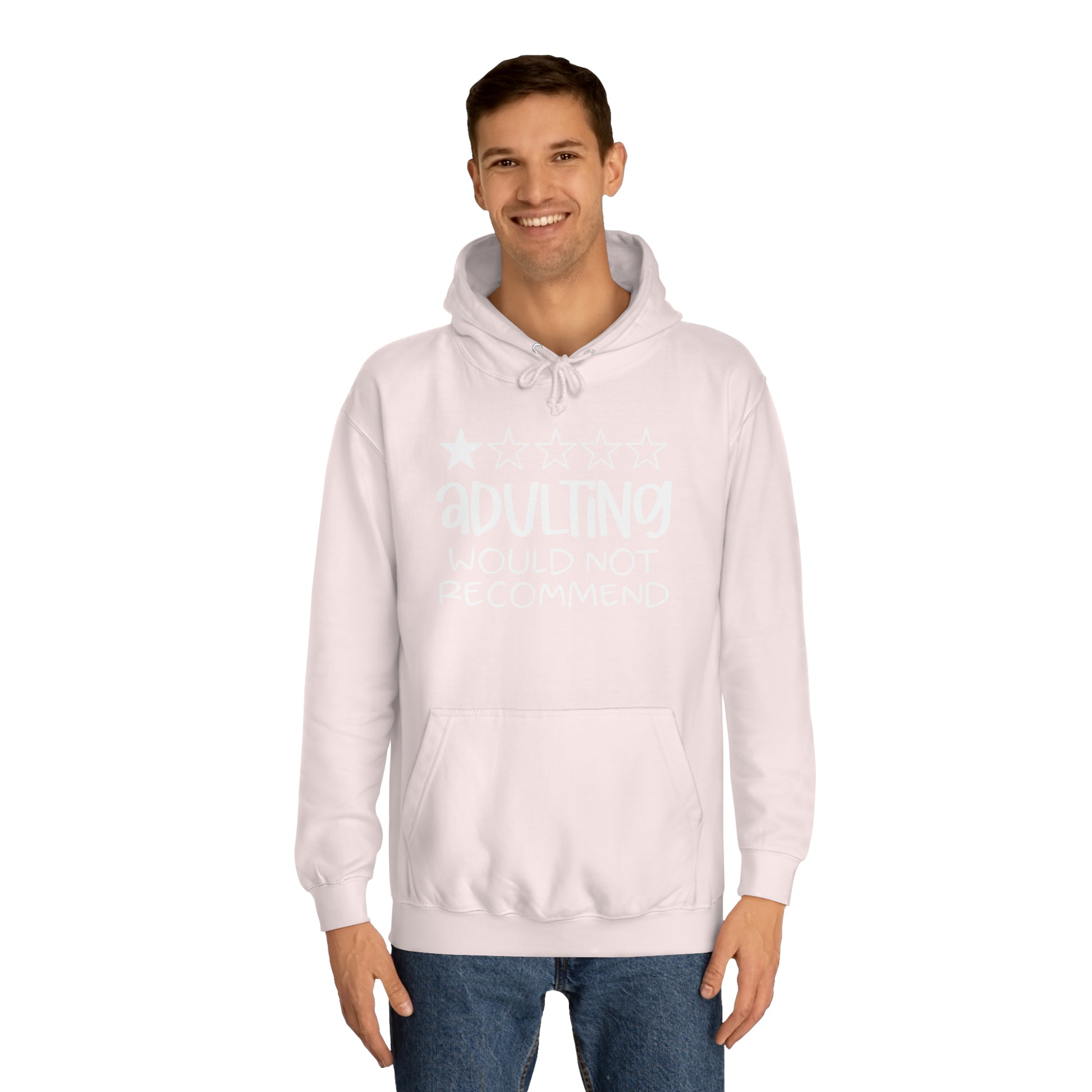 Adulting Hoodie Printify