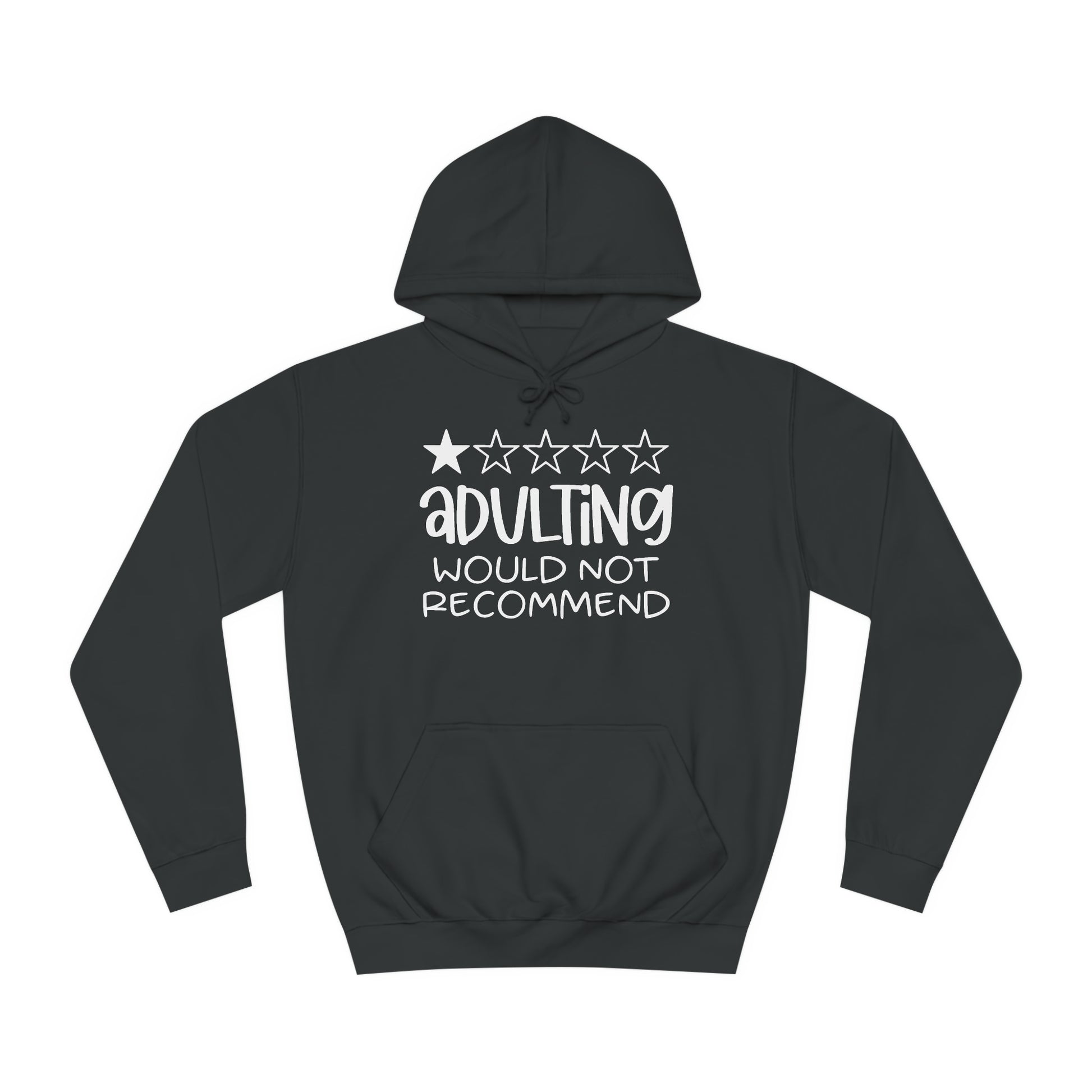Adulting Hoodie Printify