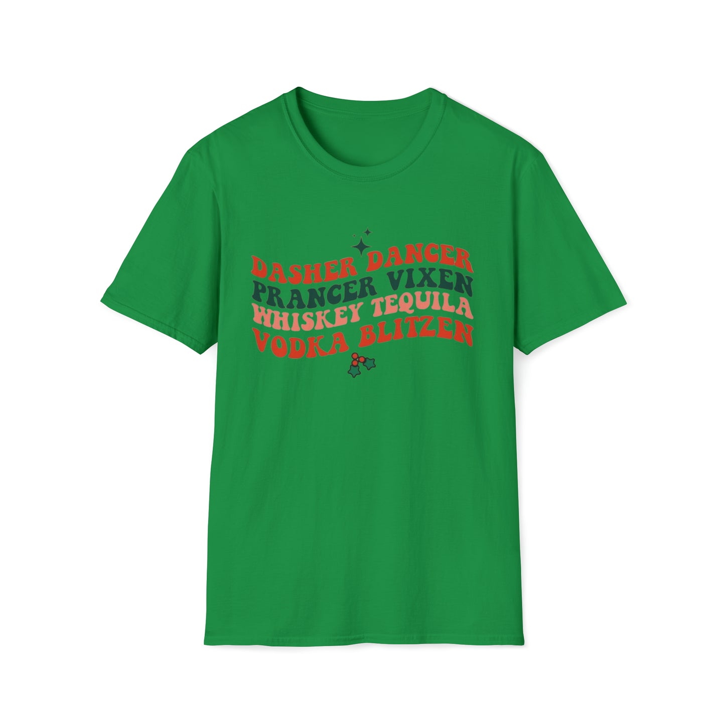 Vodka, Blitzen T-Shirt Printify