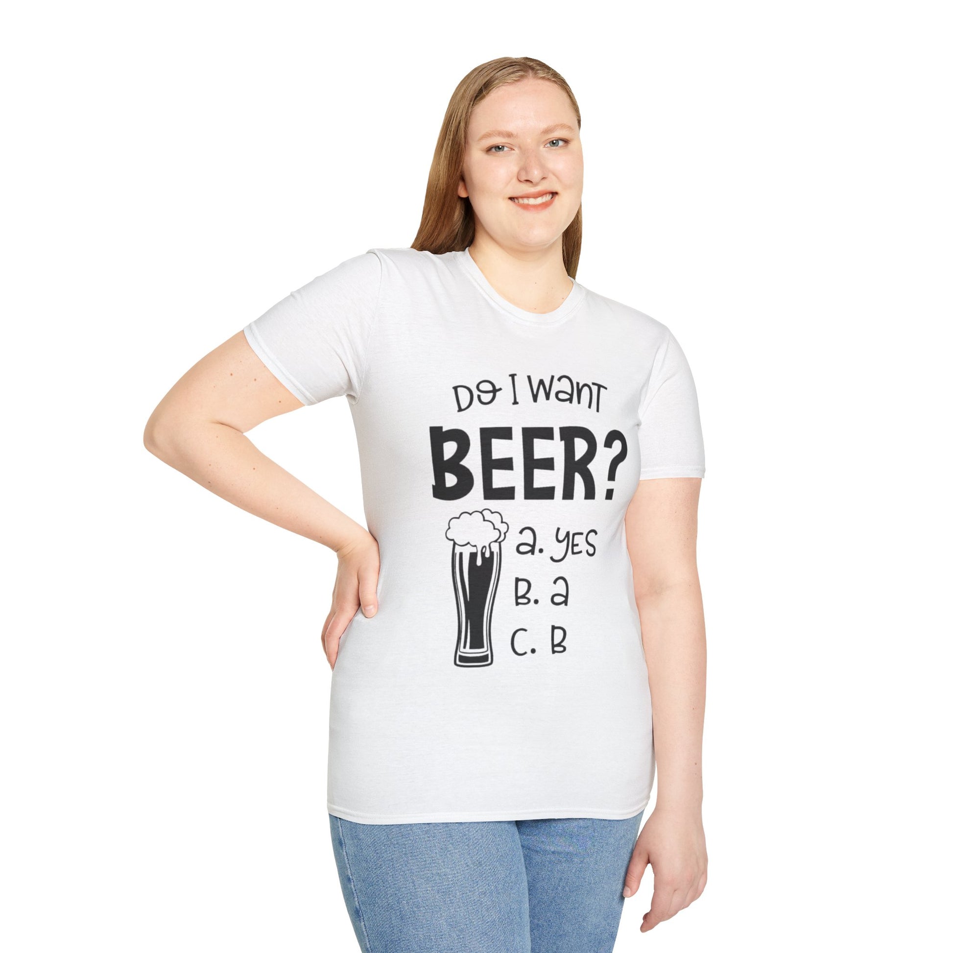 Beer T-Shirt Printify