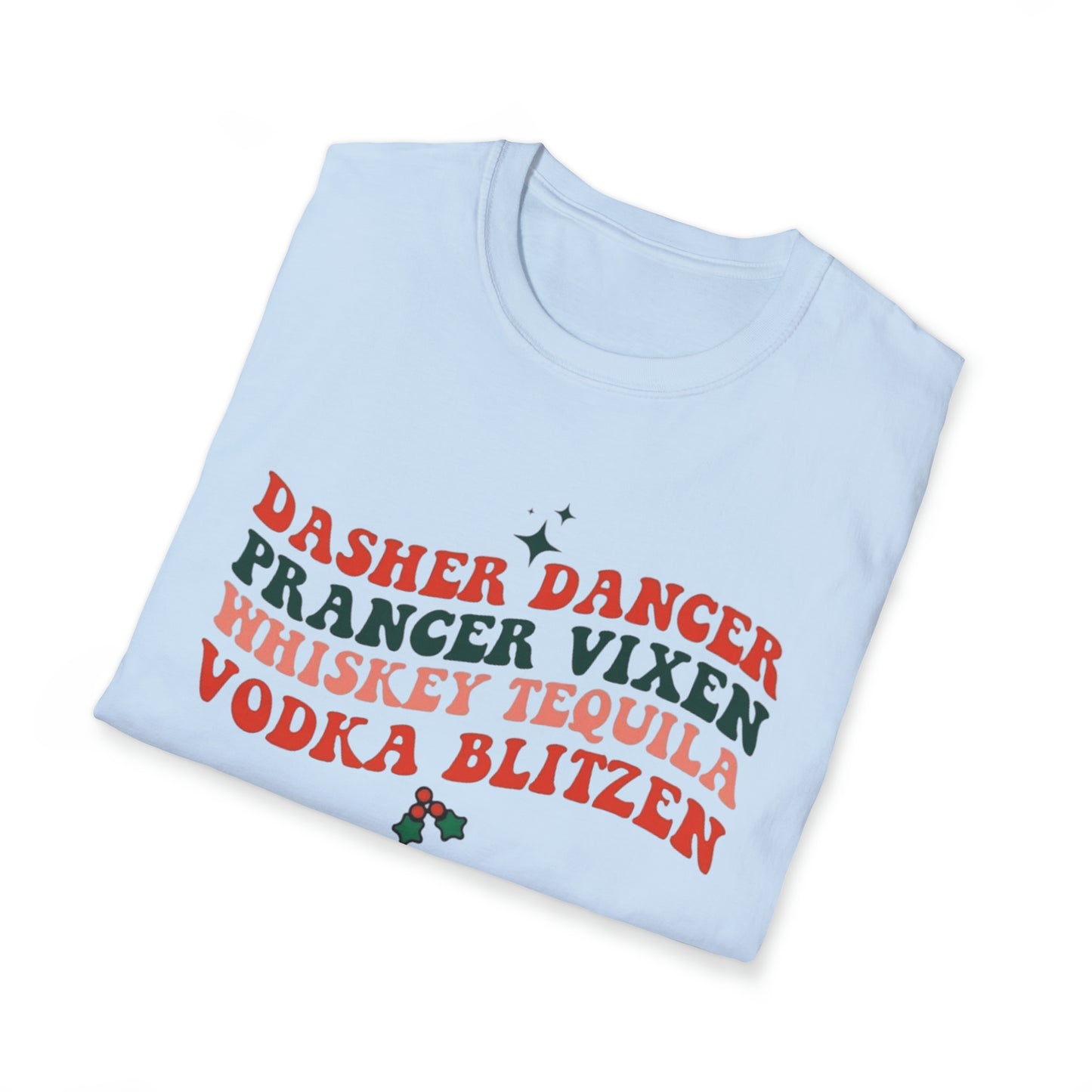 Vodka, Blitzen T-Shirt Printify