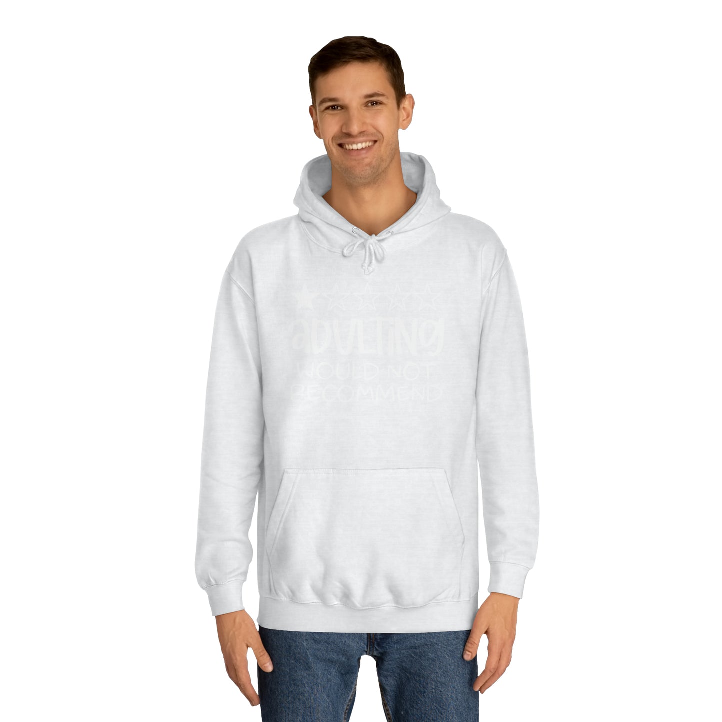 Adulting Hoodie Printify