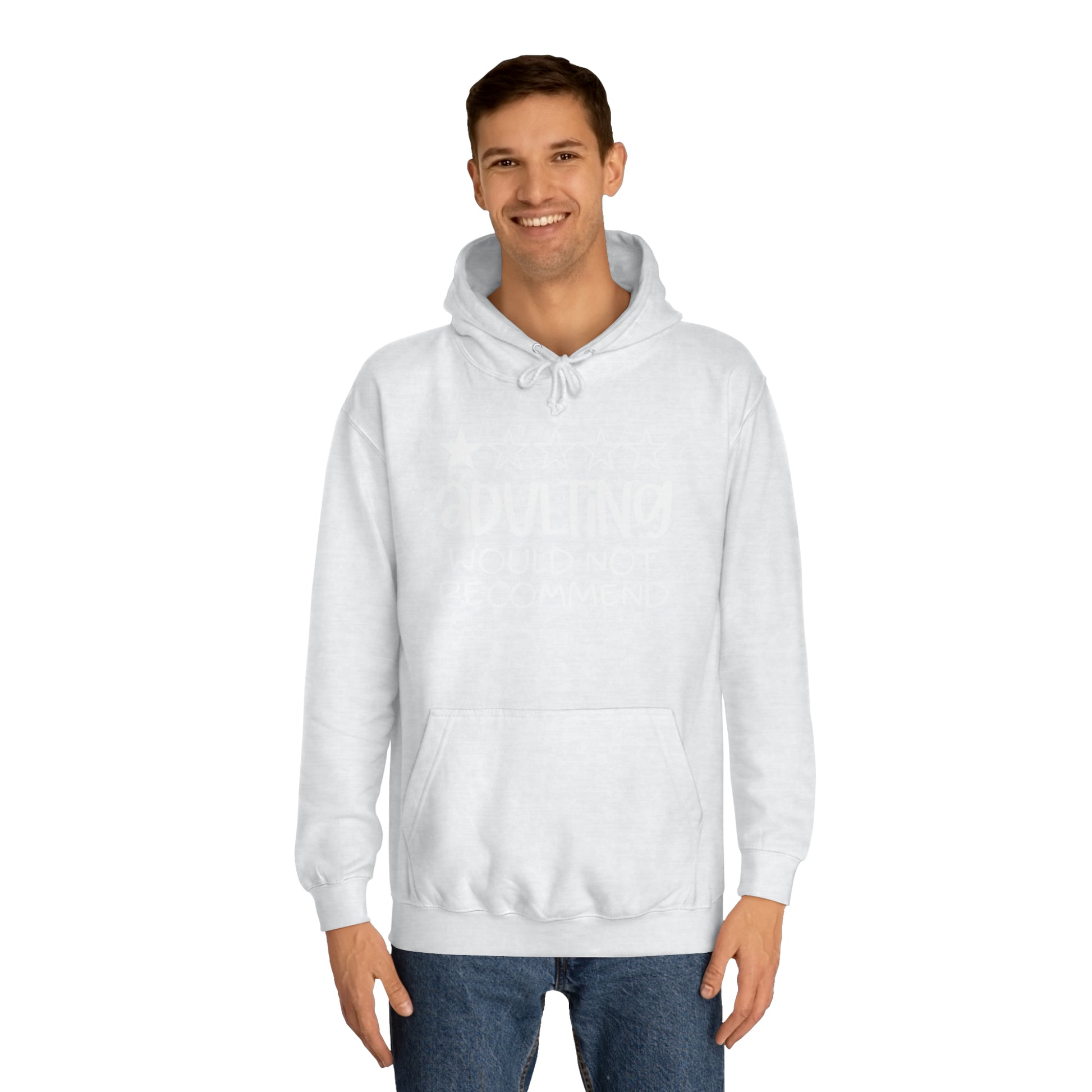 Adulting Hoodie Printify