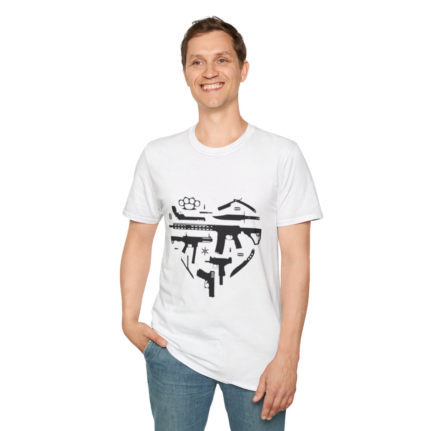 Love Gun T-Shirt Printify