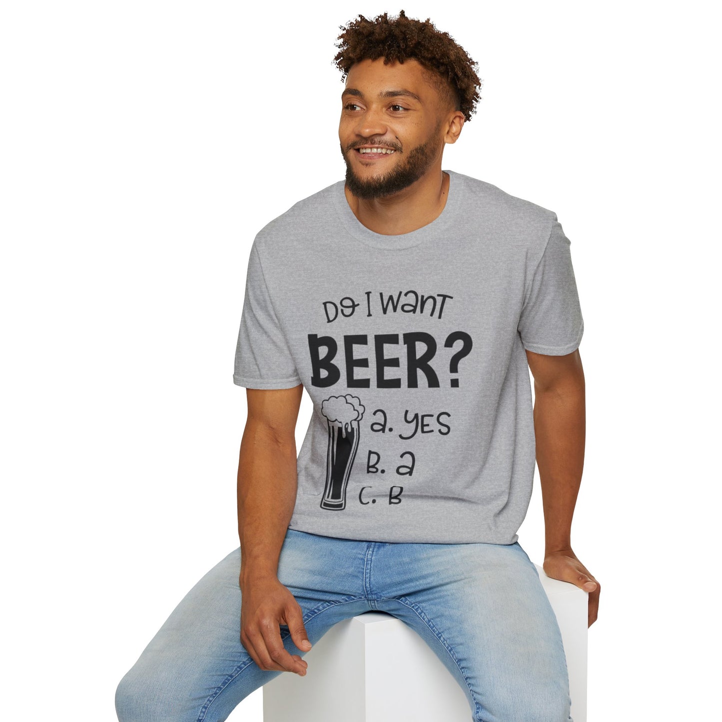 Beer T-Shirt Printify