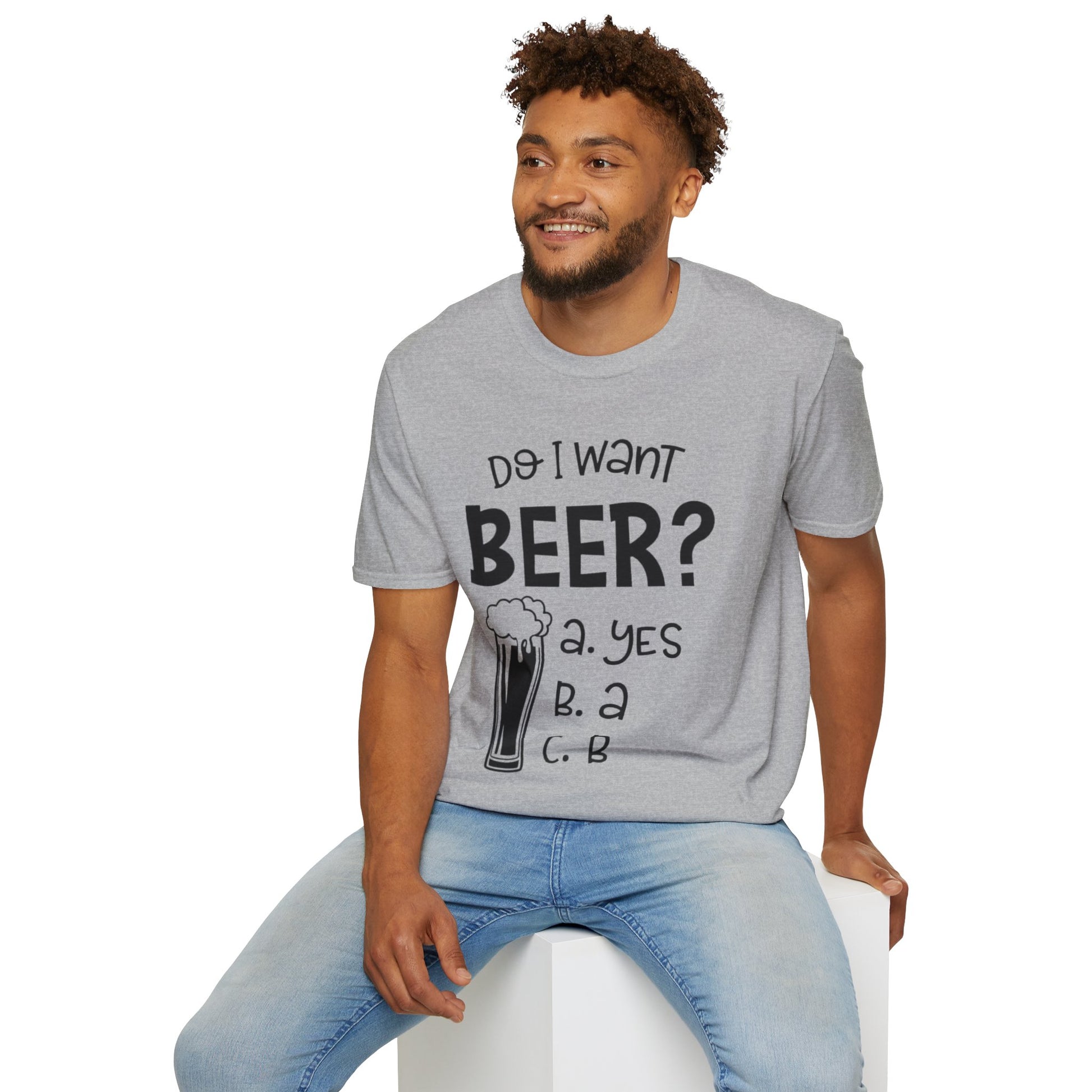 Beer T-Shirt Printify