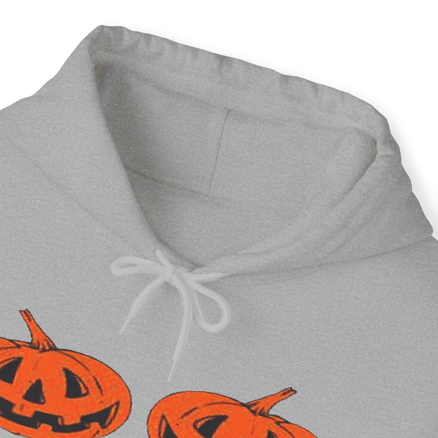 Stop Staring at My Pumpkins Hooded Sweatshirt Printify