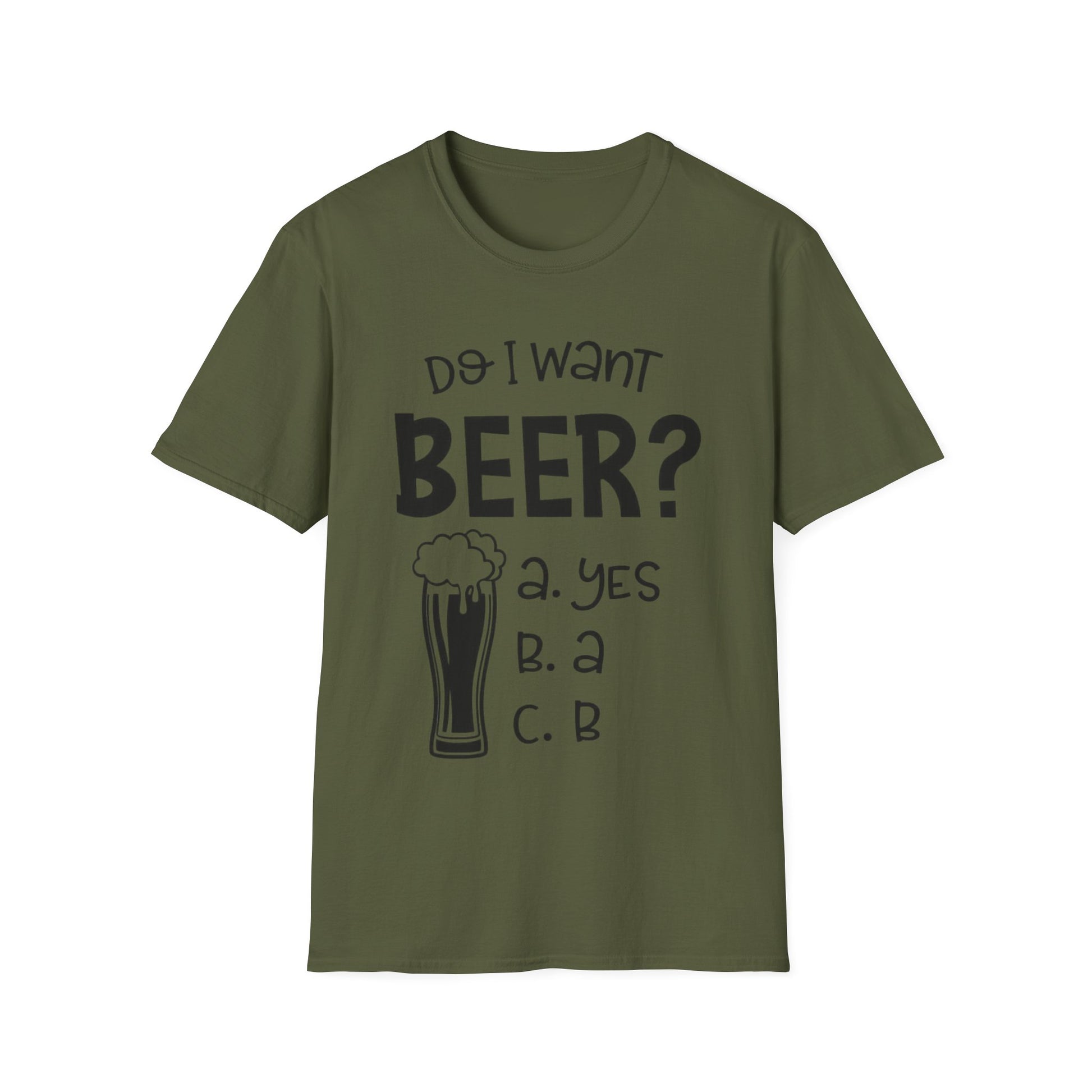 Beer T-Shirt Printify