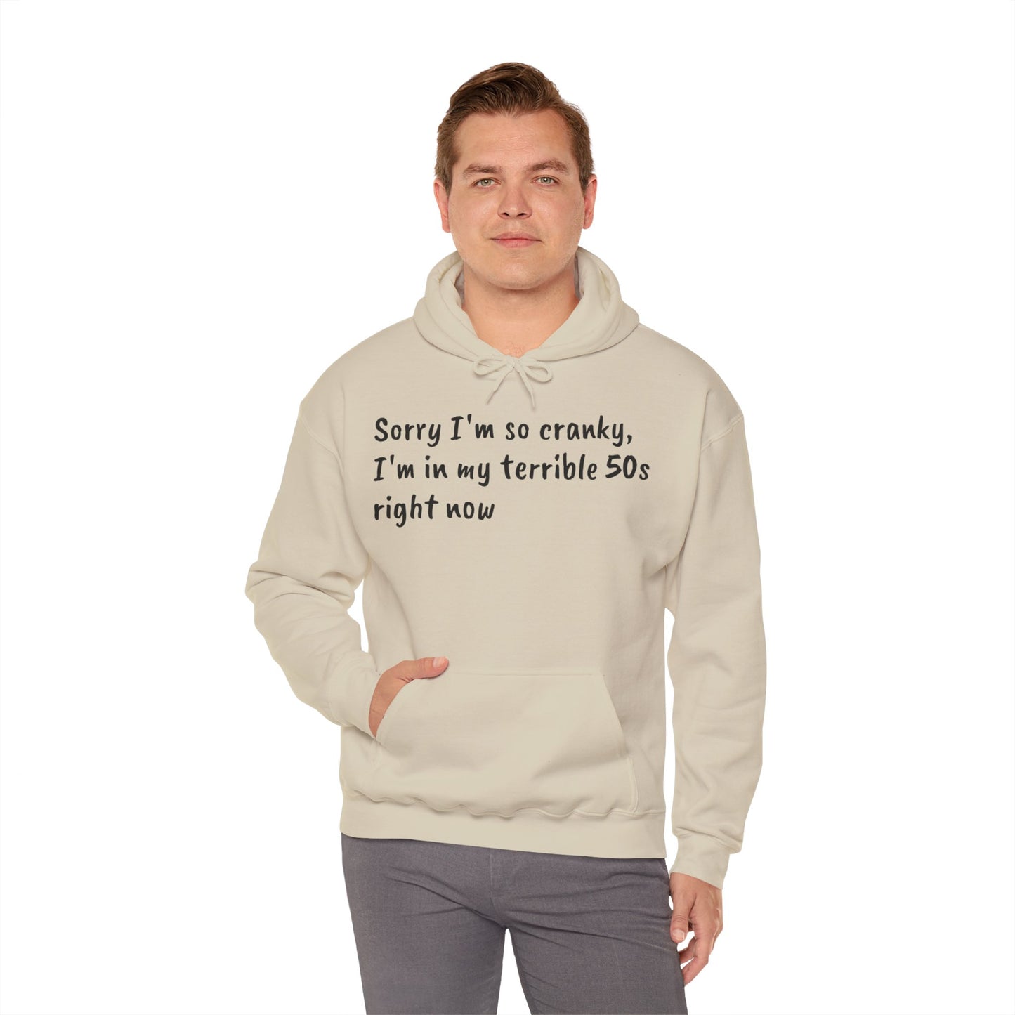 Terrible 50s Hooded Sweatshirt Printify
