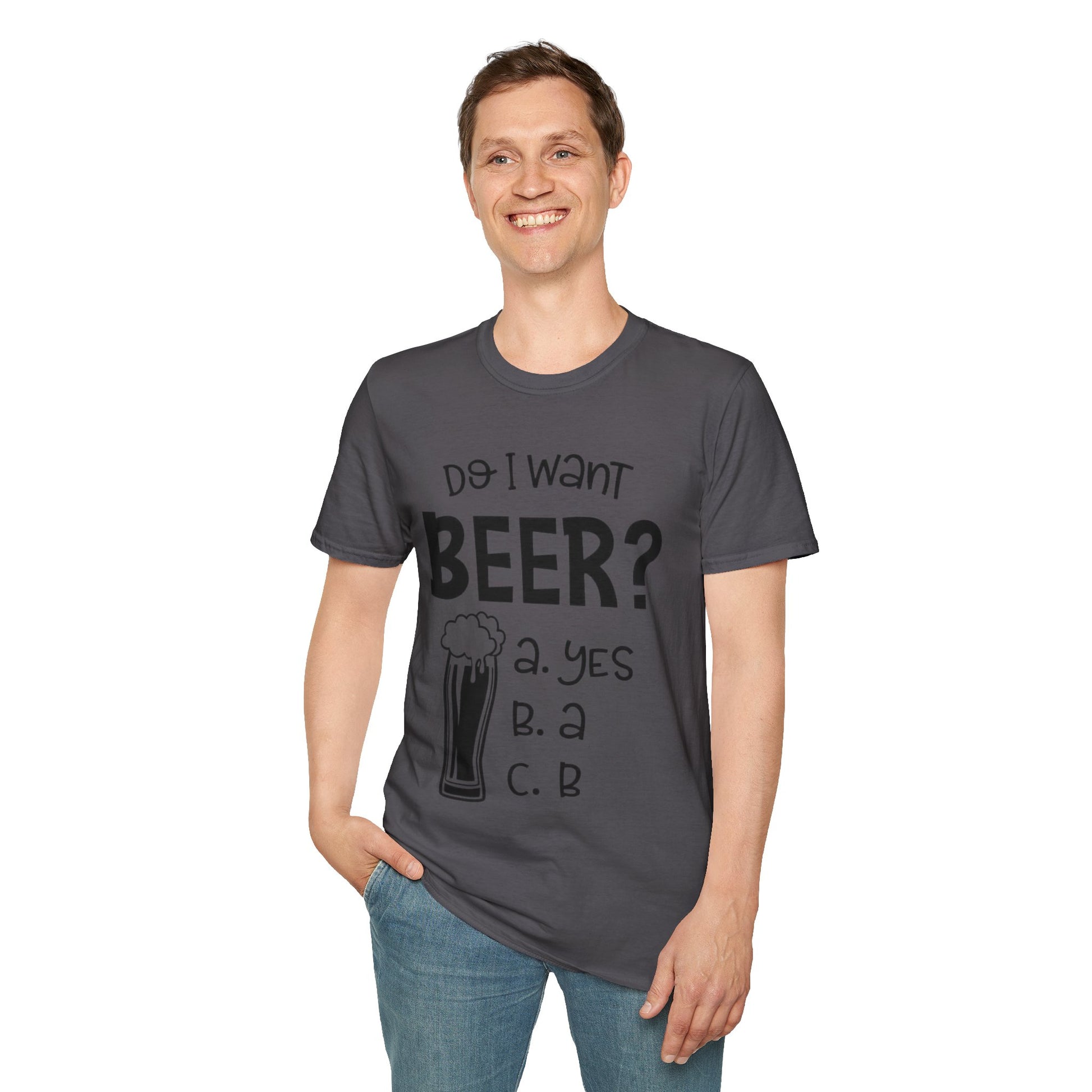 Beer T-Shirt Printify