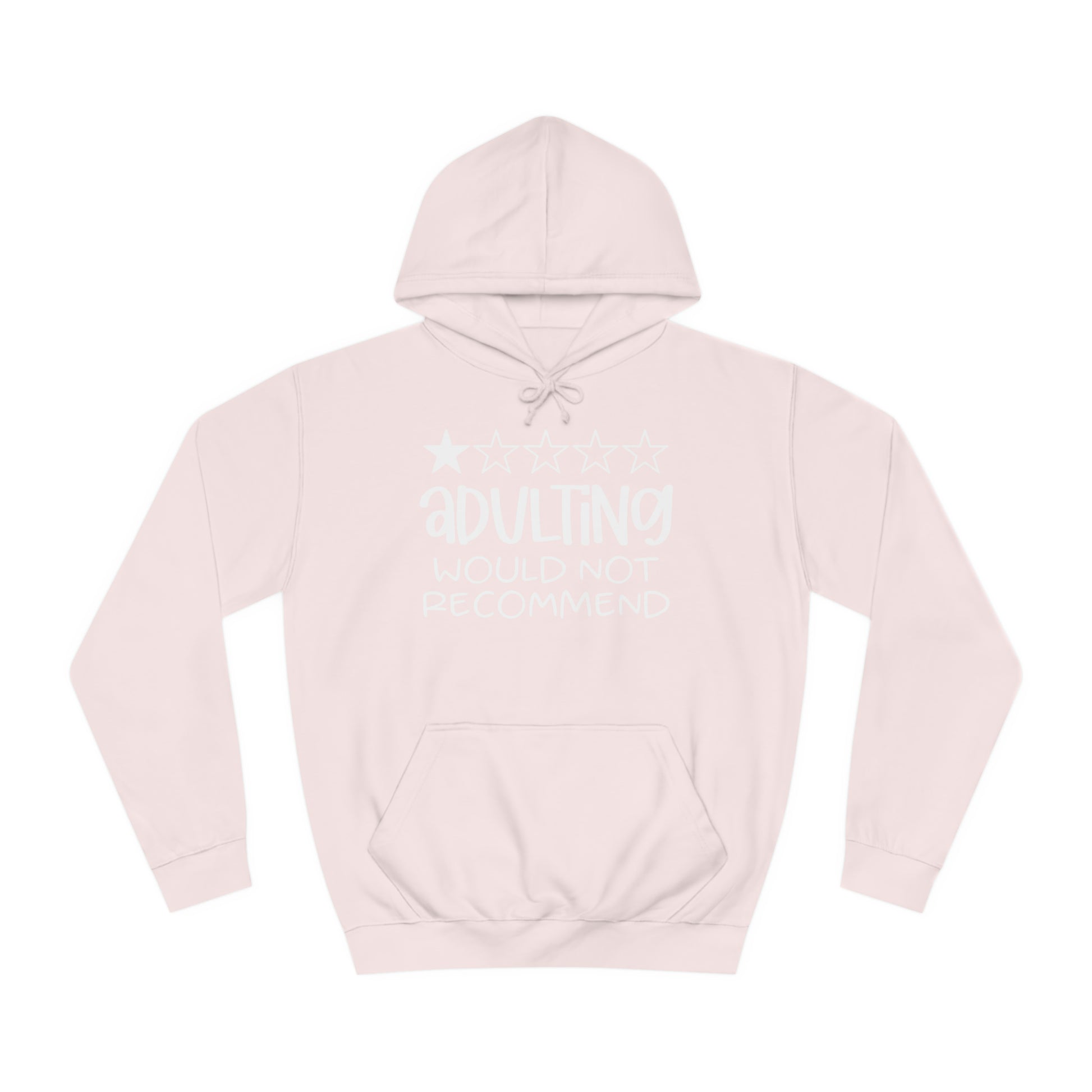 Adulting Hoodie Printify