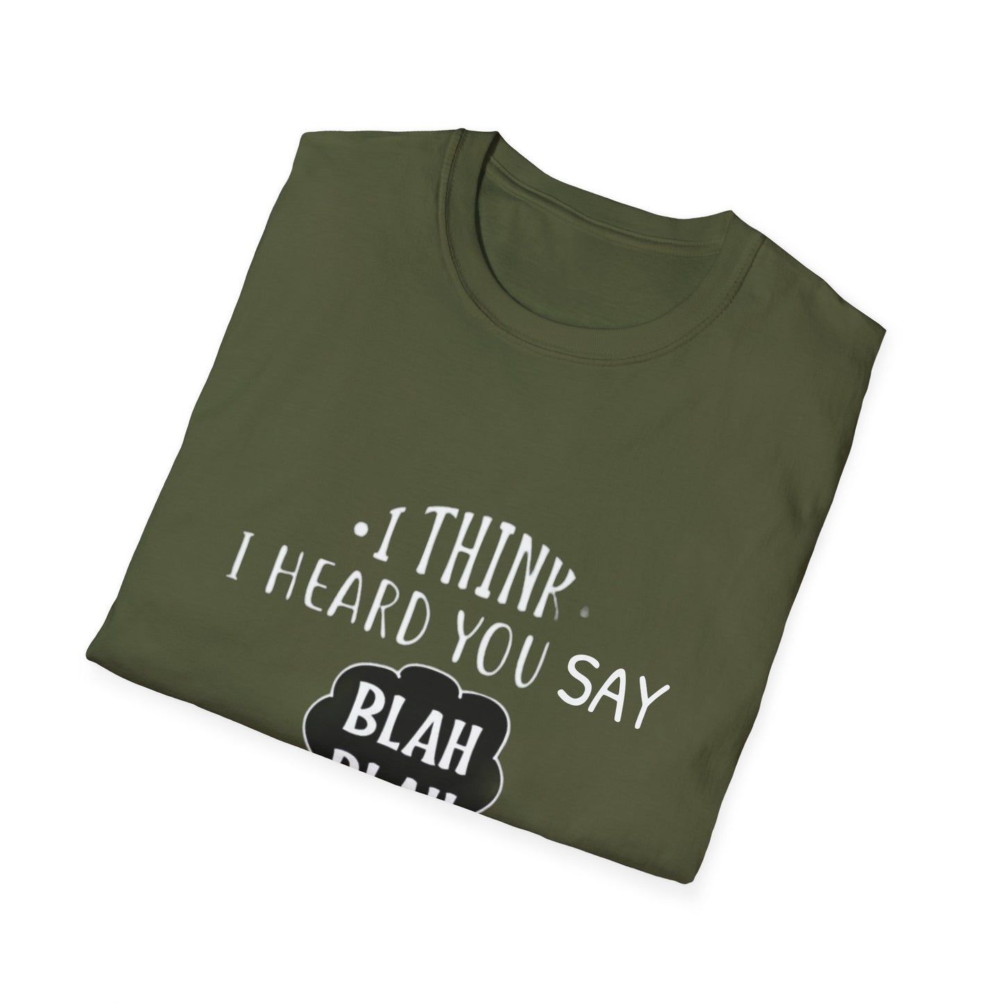 Bla Bla Bla T-Shirt Printify