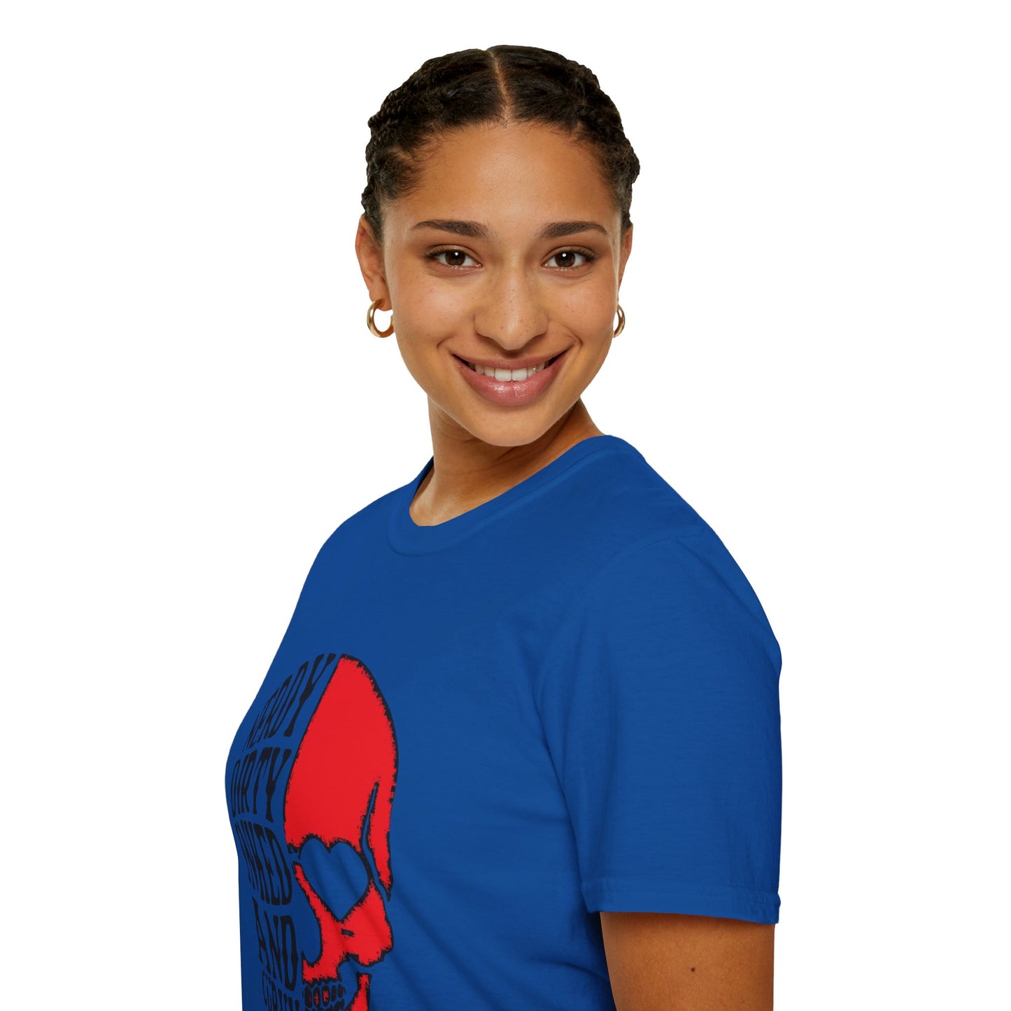 Nerdy, Dirty, Inked, and Curvy T-Shirt Printify