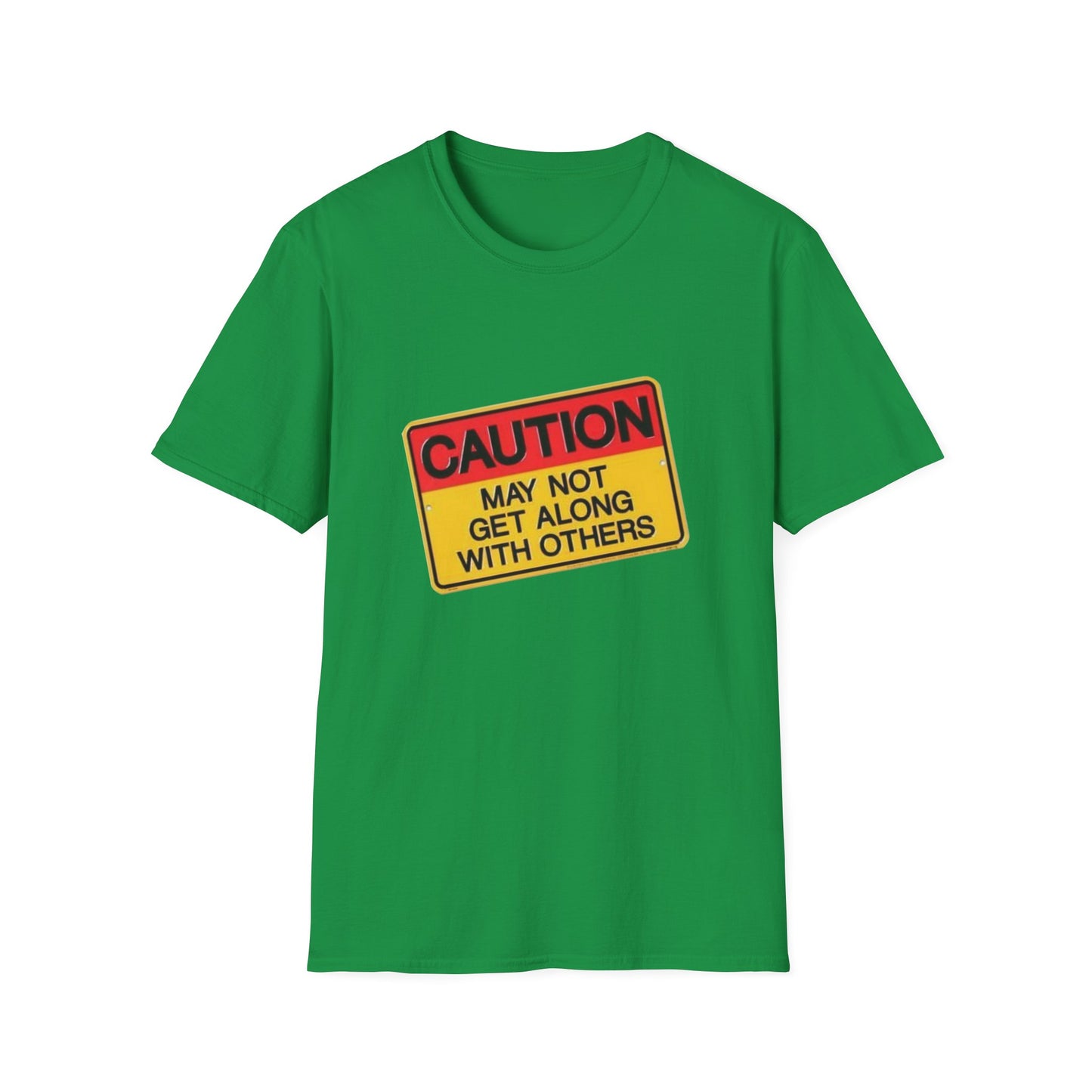 Caution T-Shirt Printify