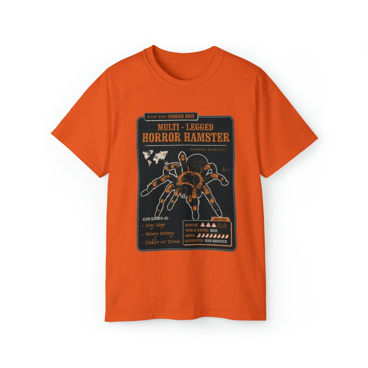 Eight-Leg Horror Hamster Tee
