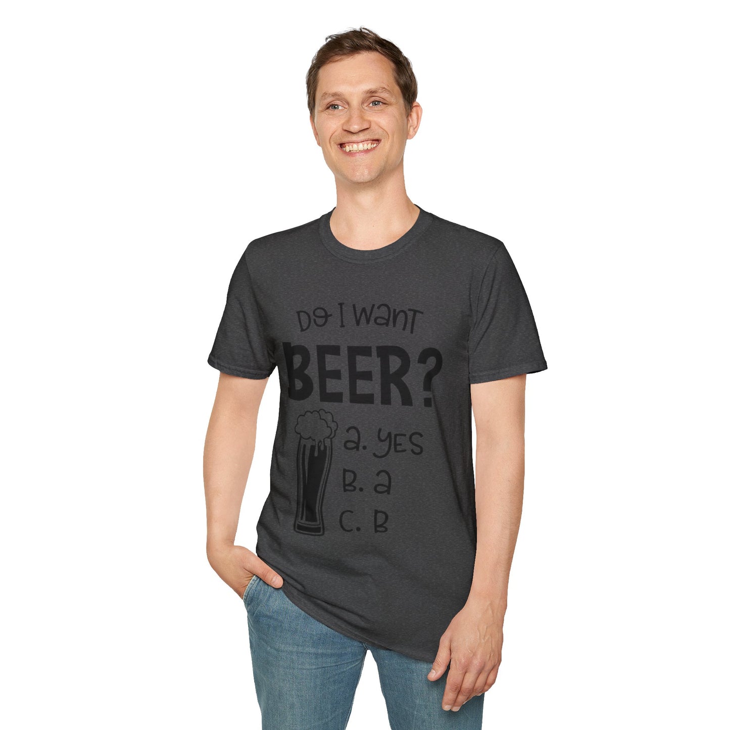 Beer T-Shirt Printify