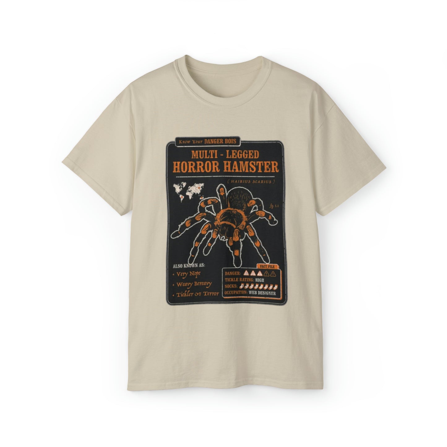 Eight-Leg Horror Hamster Tee