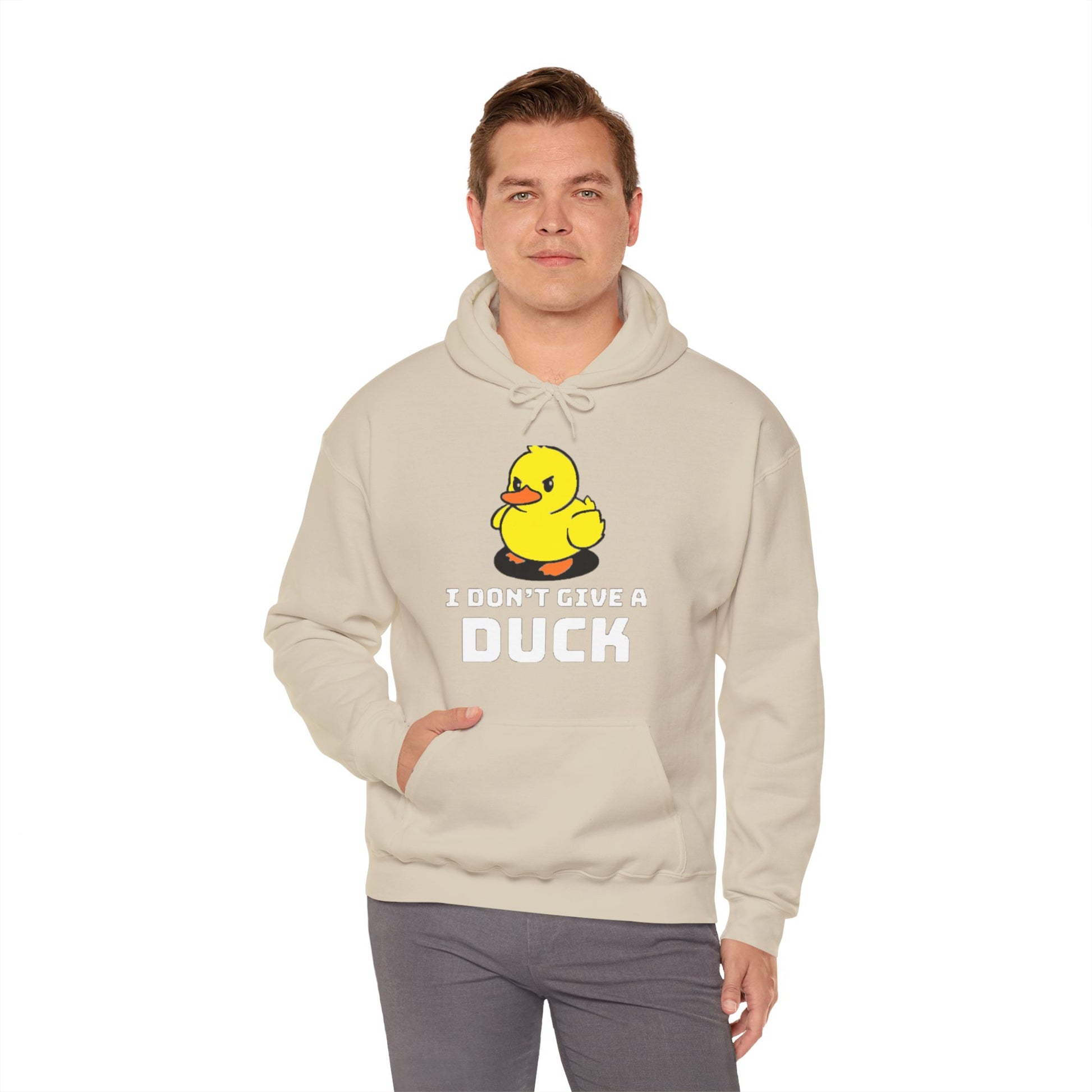 Duck Hooded Sweatshirt Printify