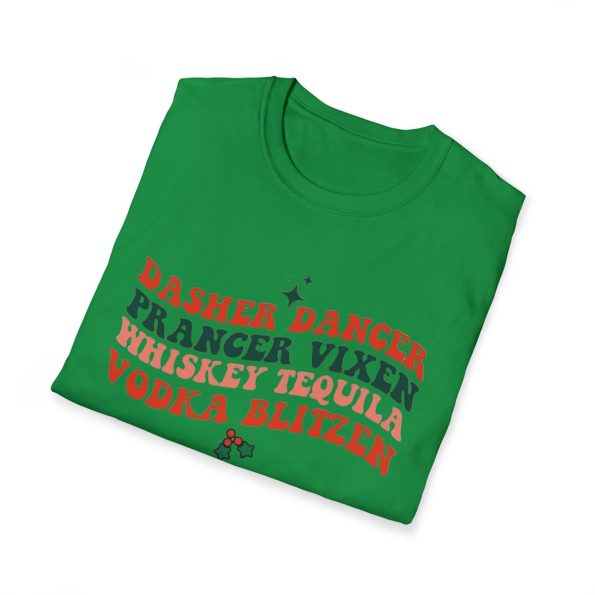 Vodka, Blitzen T-Shirt Printify
