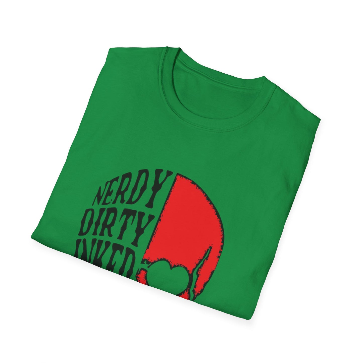 Nerdy, Dirty, Inked, and Curvy T-Shirt Printify