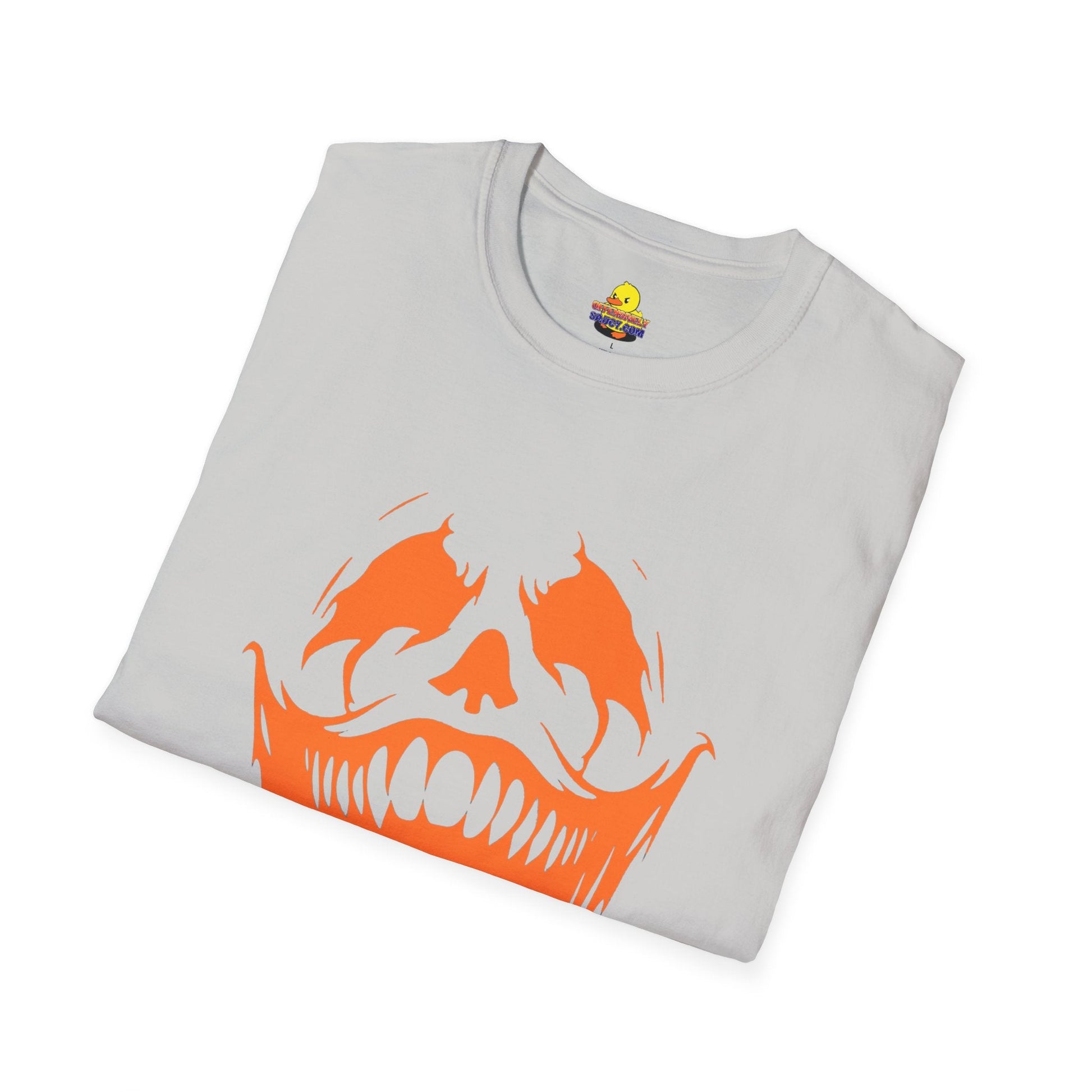 Halloween Vibe Unisex Softstyle T-Shirt, Spooky T-Shirt, Graphic Tee, Costume Party Shirt, Gift for Halloween Lovers Printify