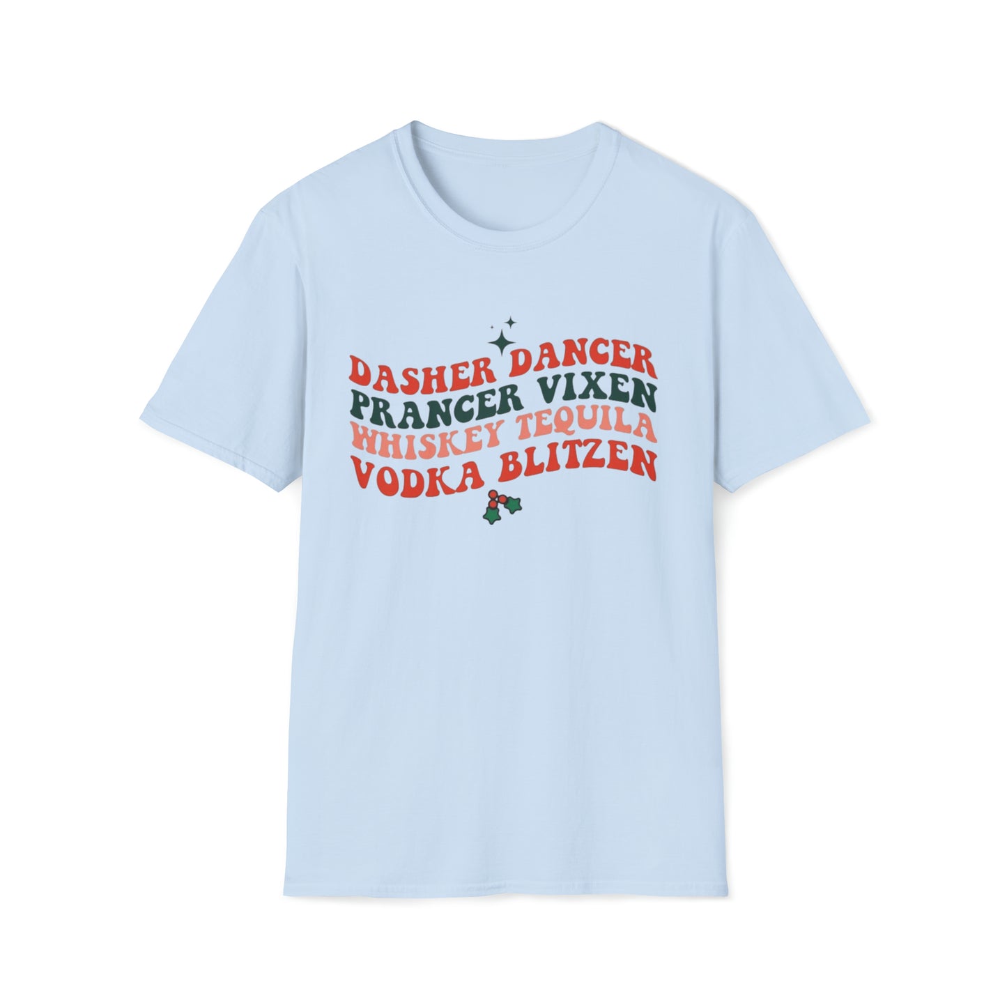 Vodka, Blitzen T-Shirt Printify