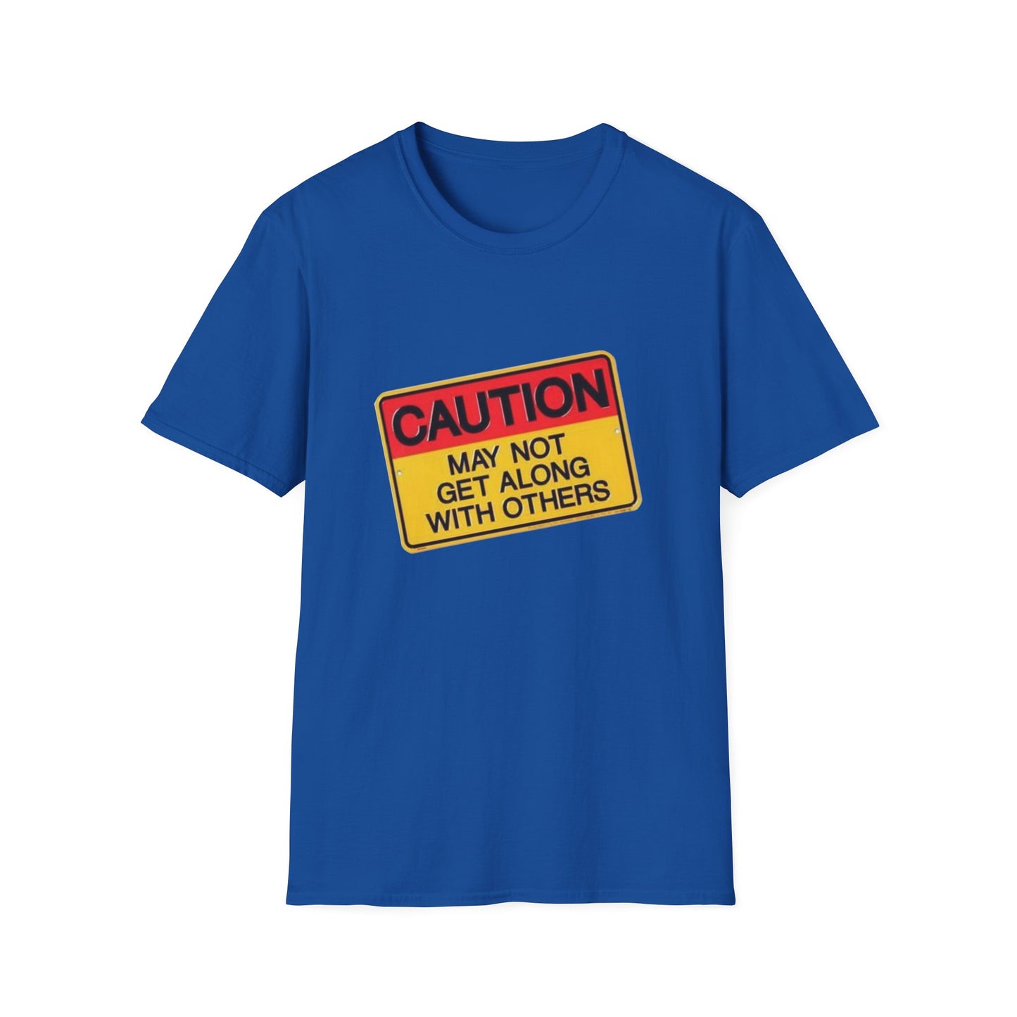Caution T-Shirt Printify