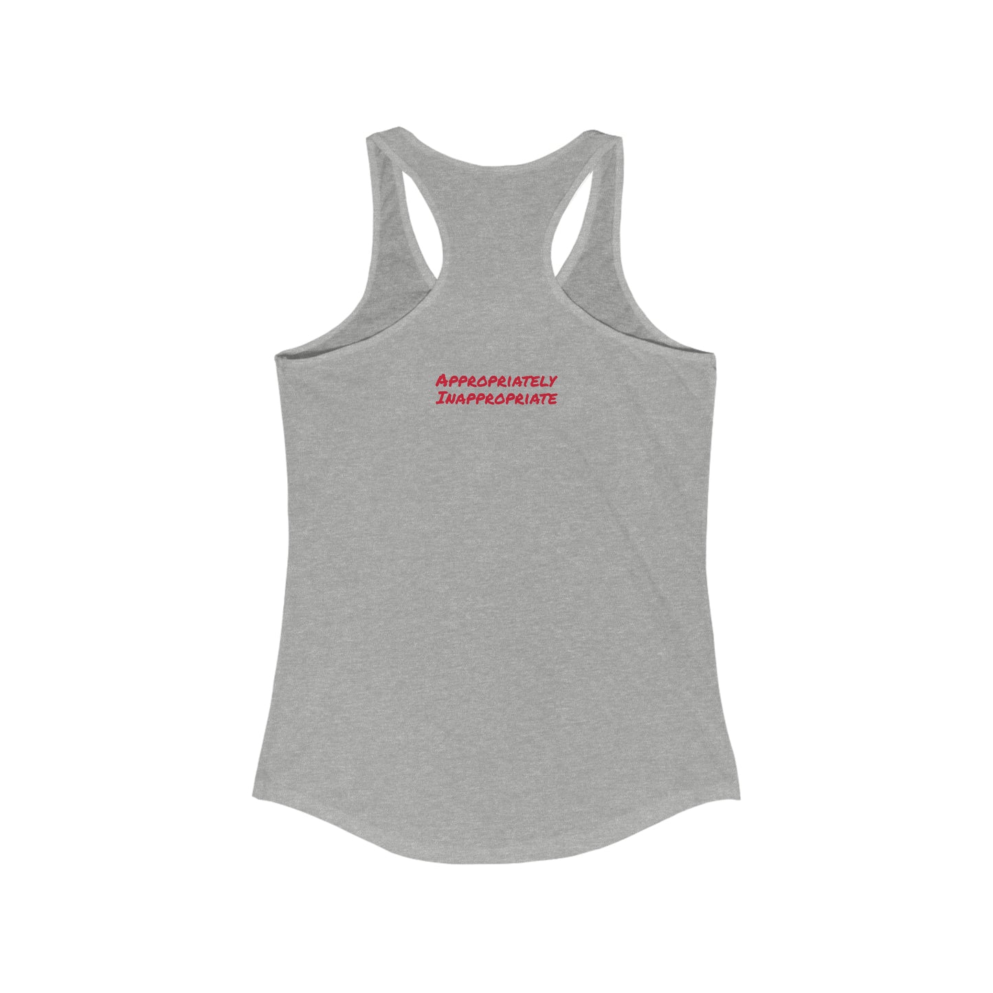 you can't afford me Racerback Tank