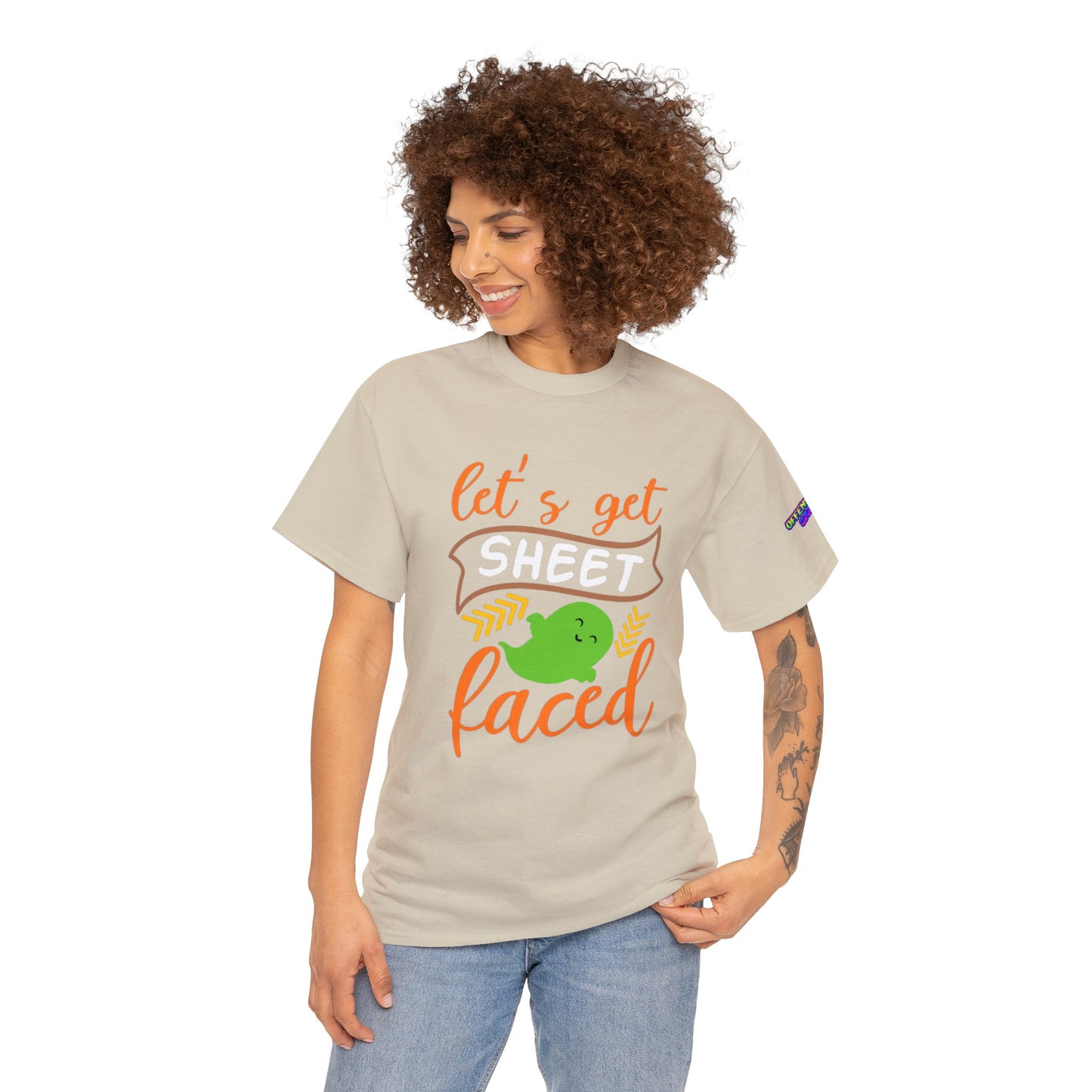 Sheet Faced Tee Printify