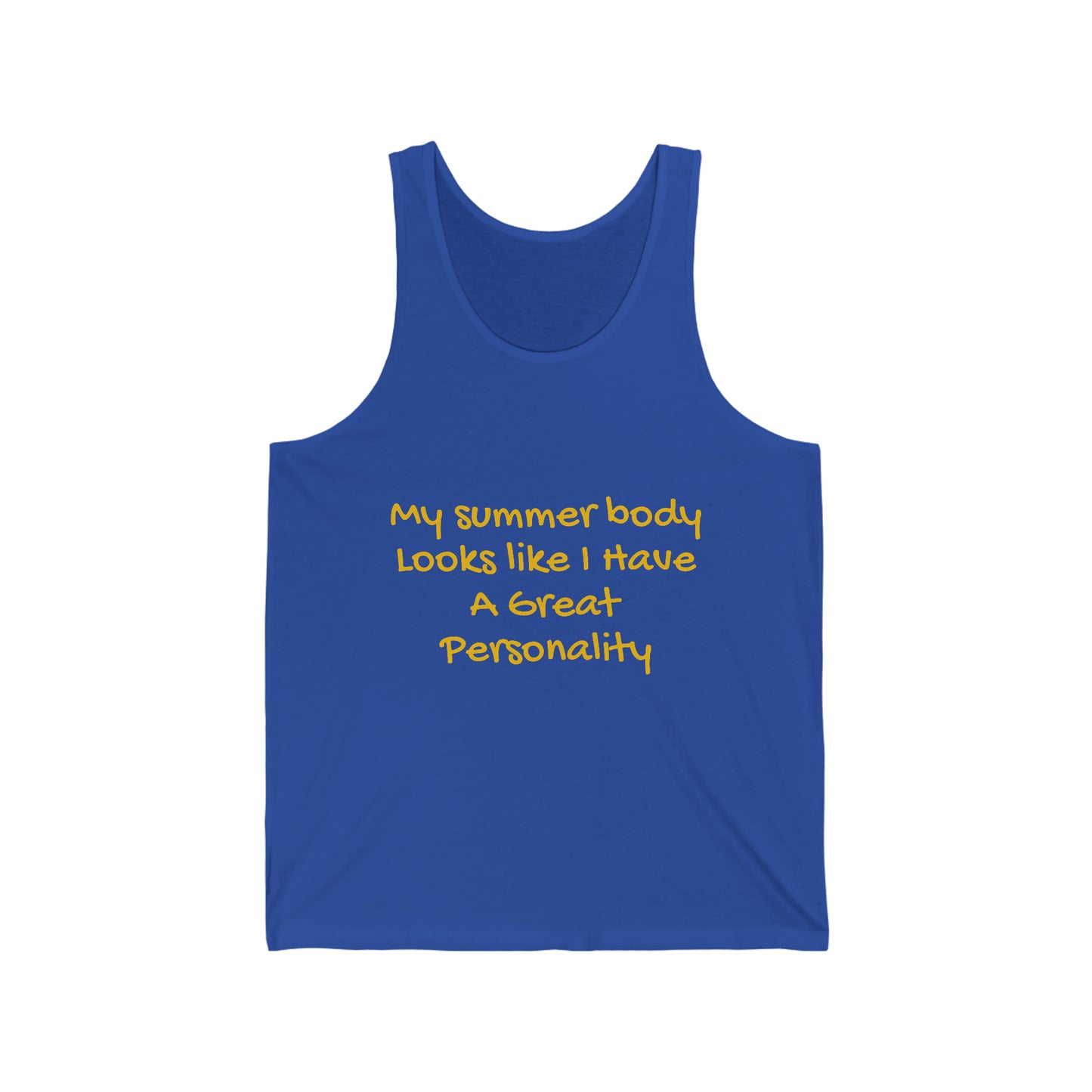 summer body Tank Printify
