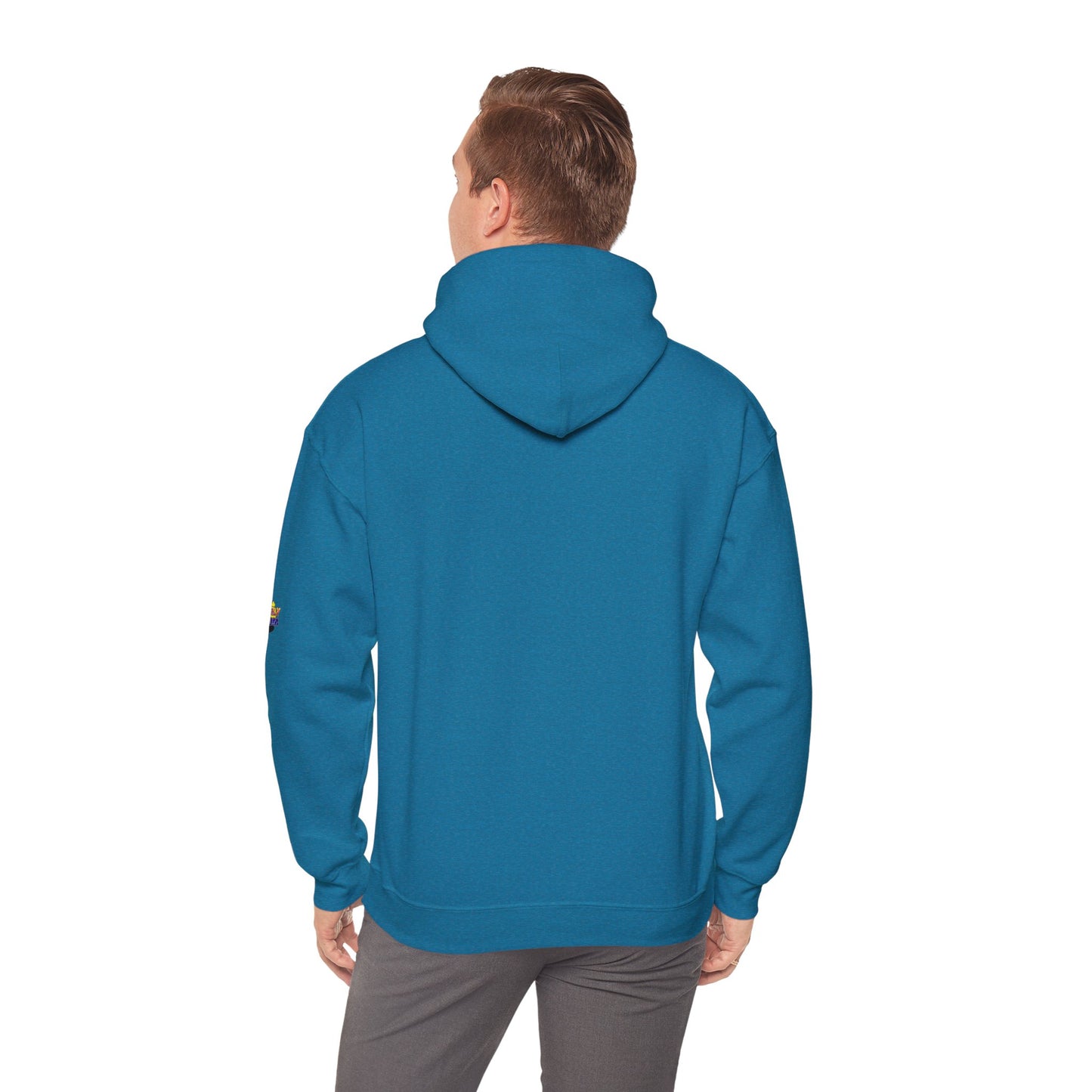 Stop Staring at My Pumpkins Hooded Sweatshirt Printify
