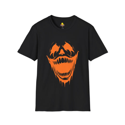 Halloween Vibe Unisex Softstyle T-Shirt, Spooky T-Shirt, Graphic Tee, Costume Party Shirt, Gift for Halloween Lovers Printify