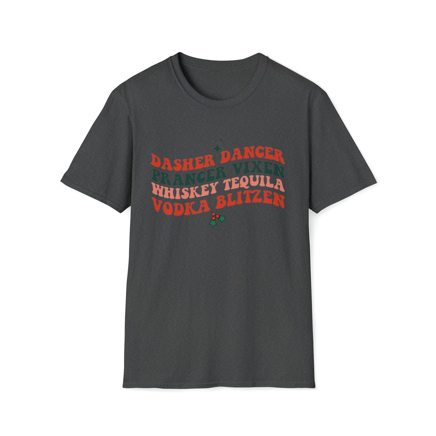 Vodka, Blitzen T-Shirt Printify
