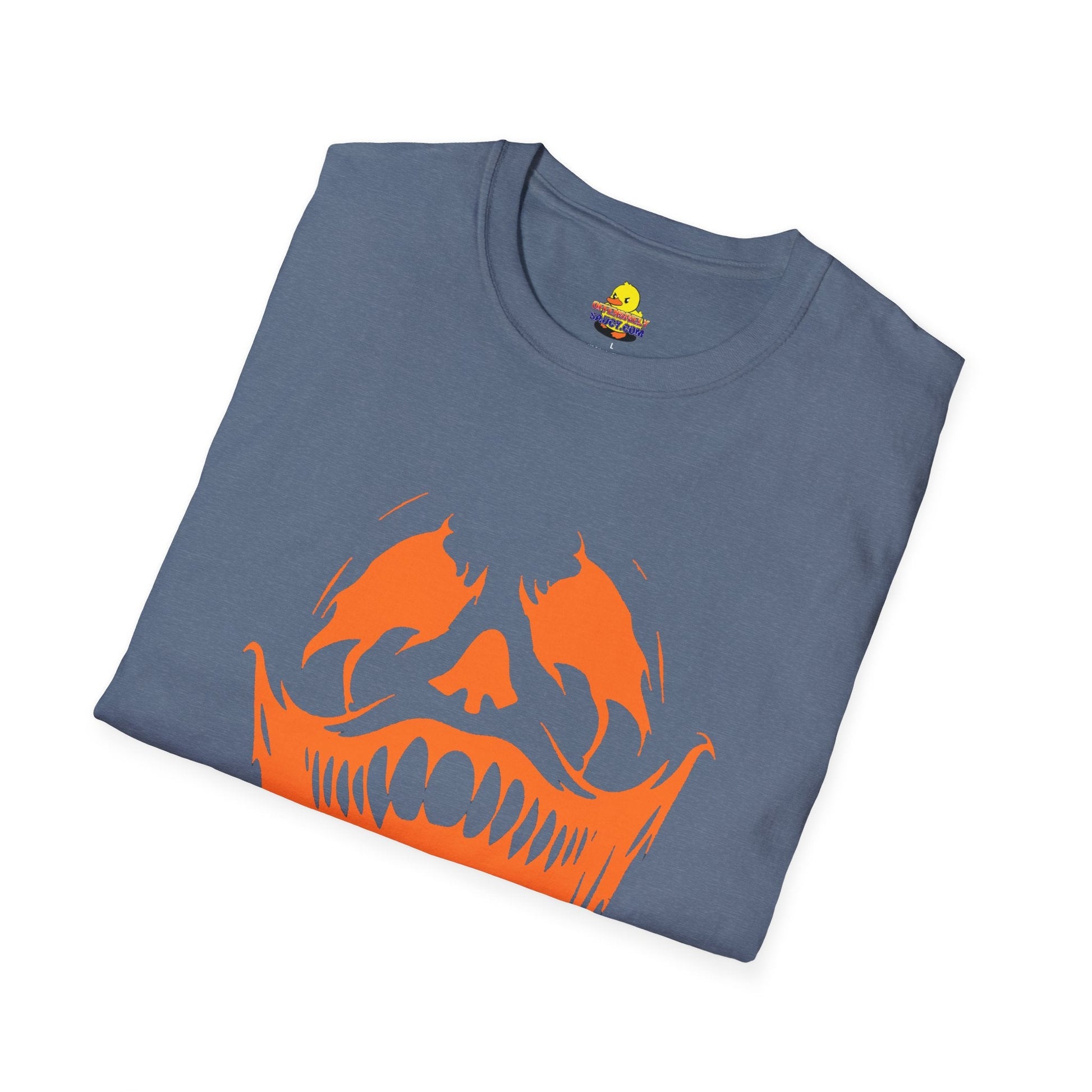 Halloween Vibe Unisex Softstyle T-Shirt, Spooky T-Shirt, Graphic Tee, Costume Party Shirt, Gift for Halloween Lovers Printify