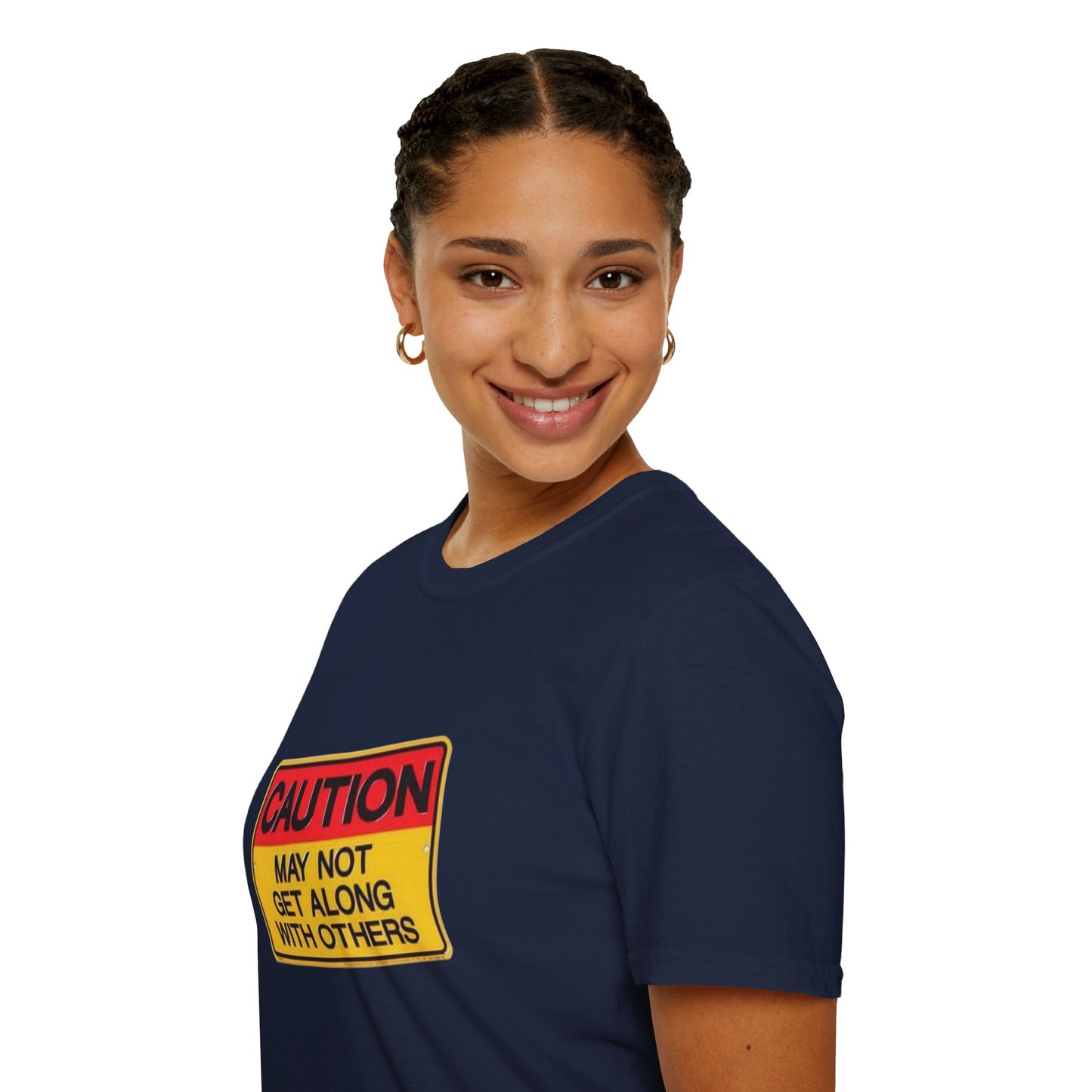 Caution T-Shirt Printify