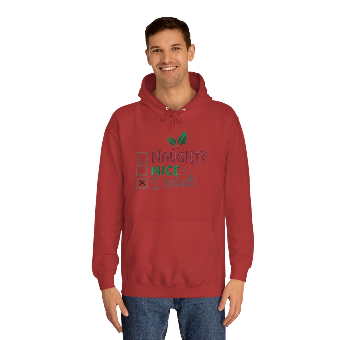 I Tried Hoodie Printify