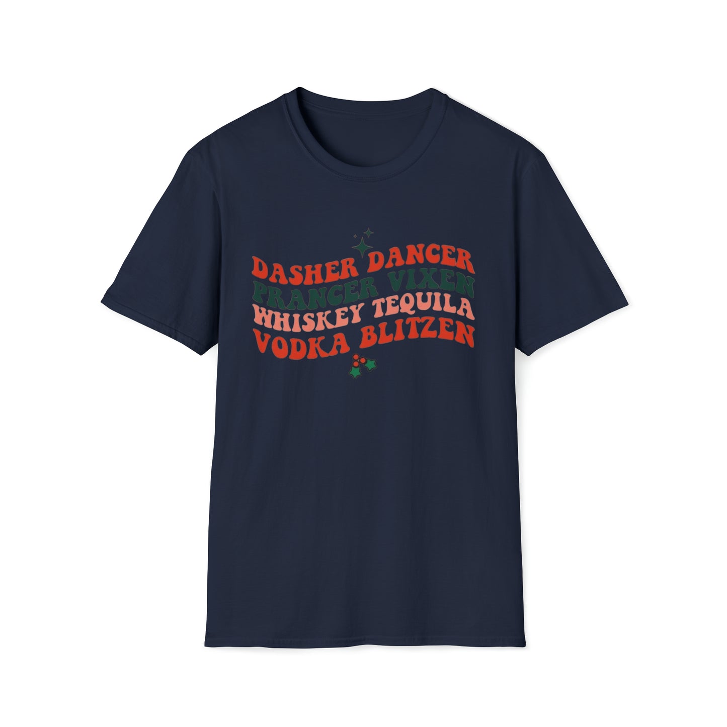 Vodka, Blitzen T-Shirt Printify