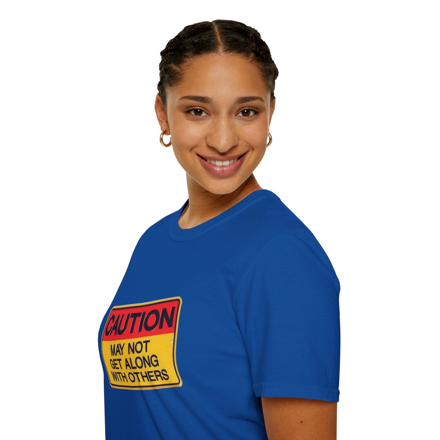 Caution T-Shirt Printify