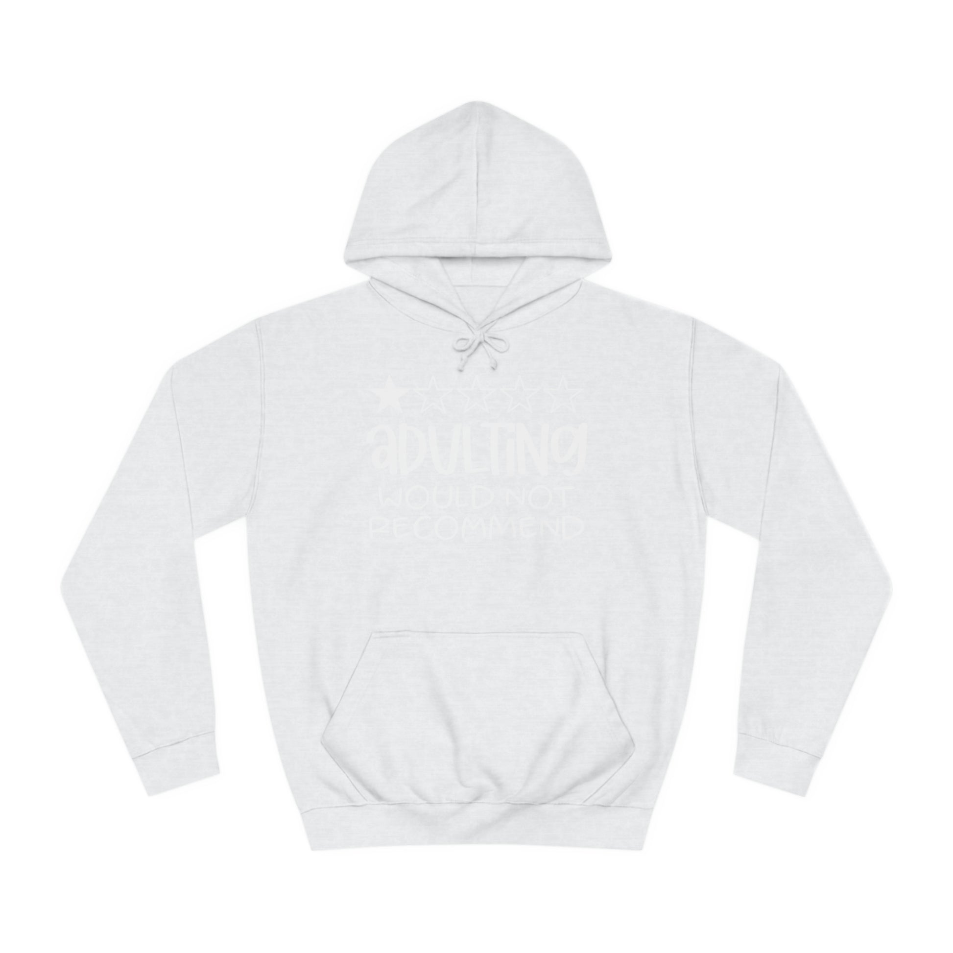 Adulting Hoodie Printify